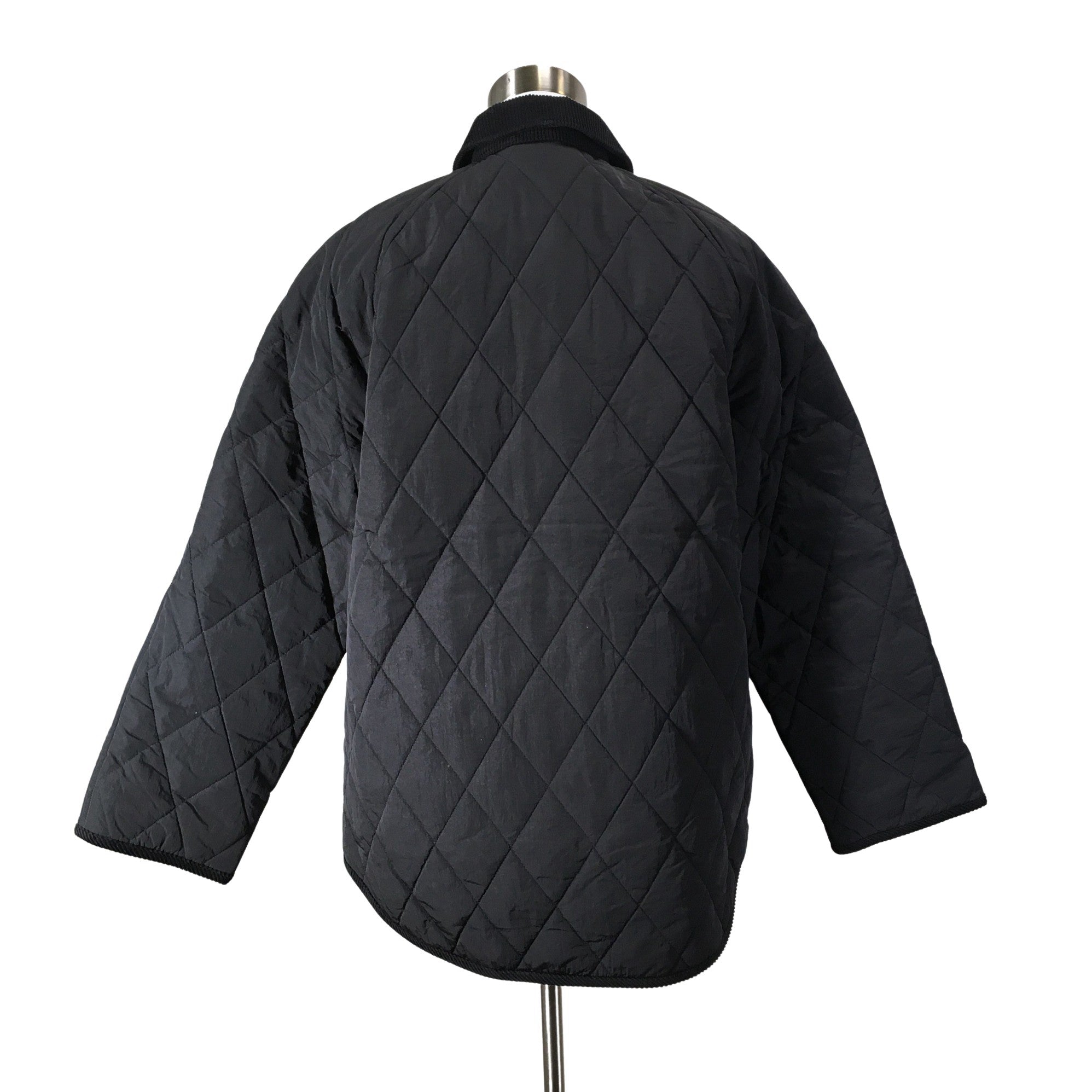 Women's &Other Stories Quilted jacket, size 38 (Black) | Emmy