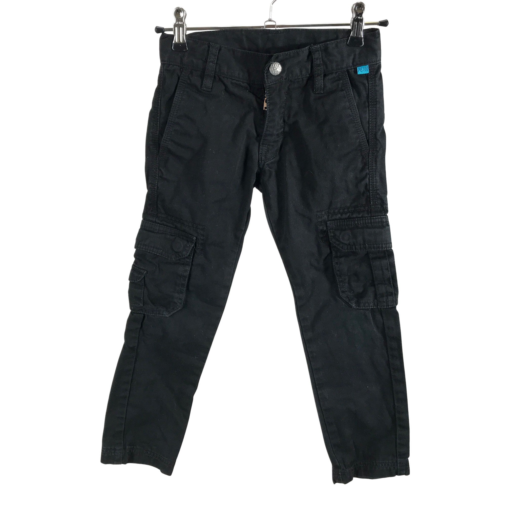 Unisex Me Too Cargo pants, size 110 - 116 (Black) | Emmy