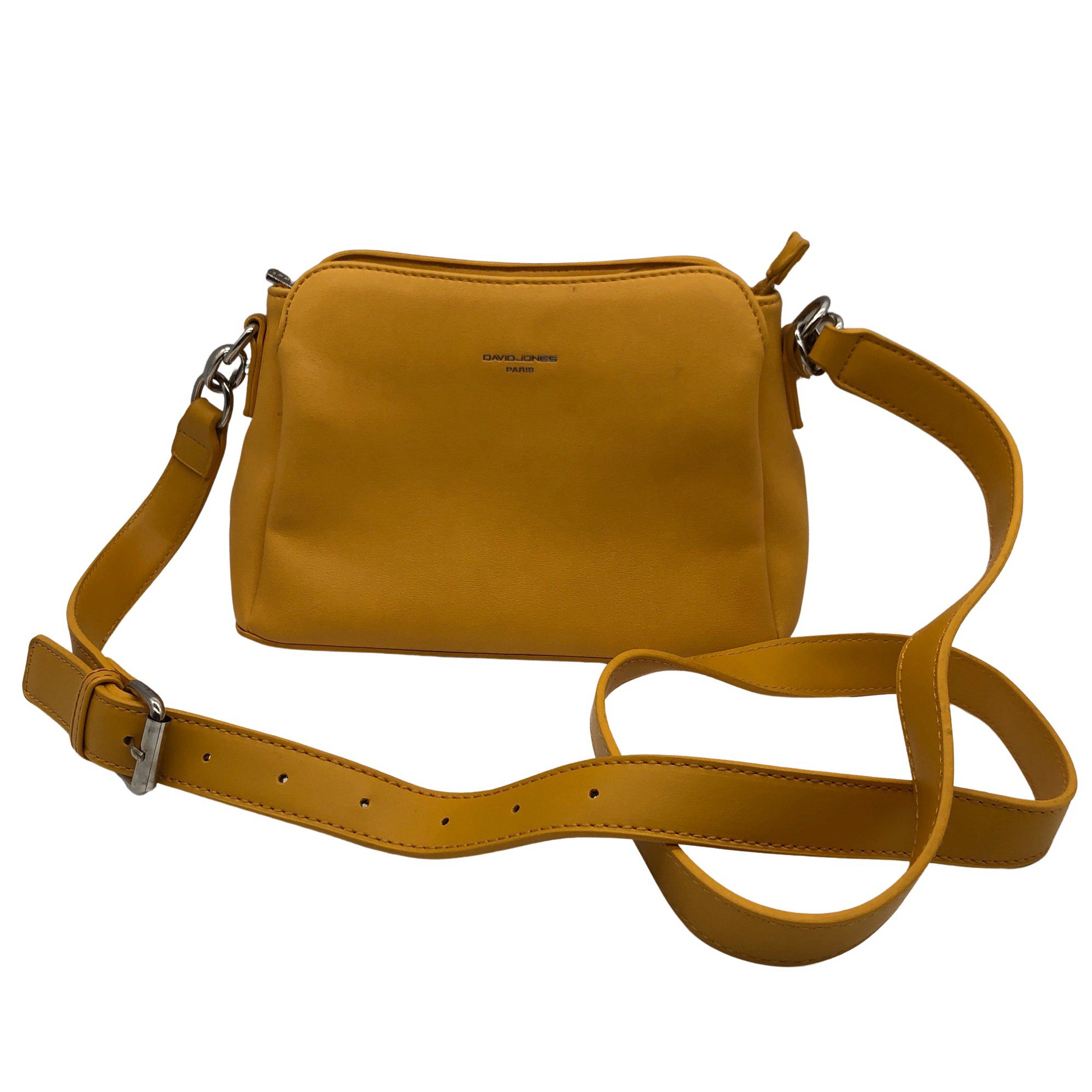 Women's David Shoulder bag, size Mini (Yellow) | Emmy