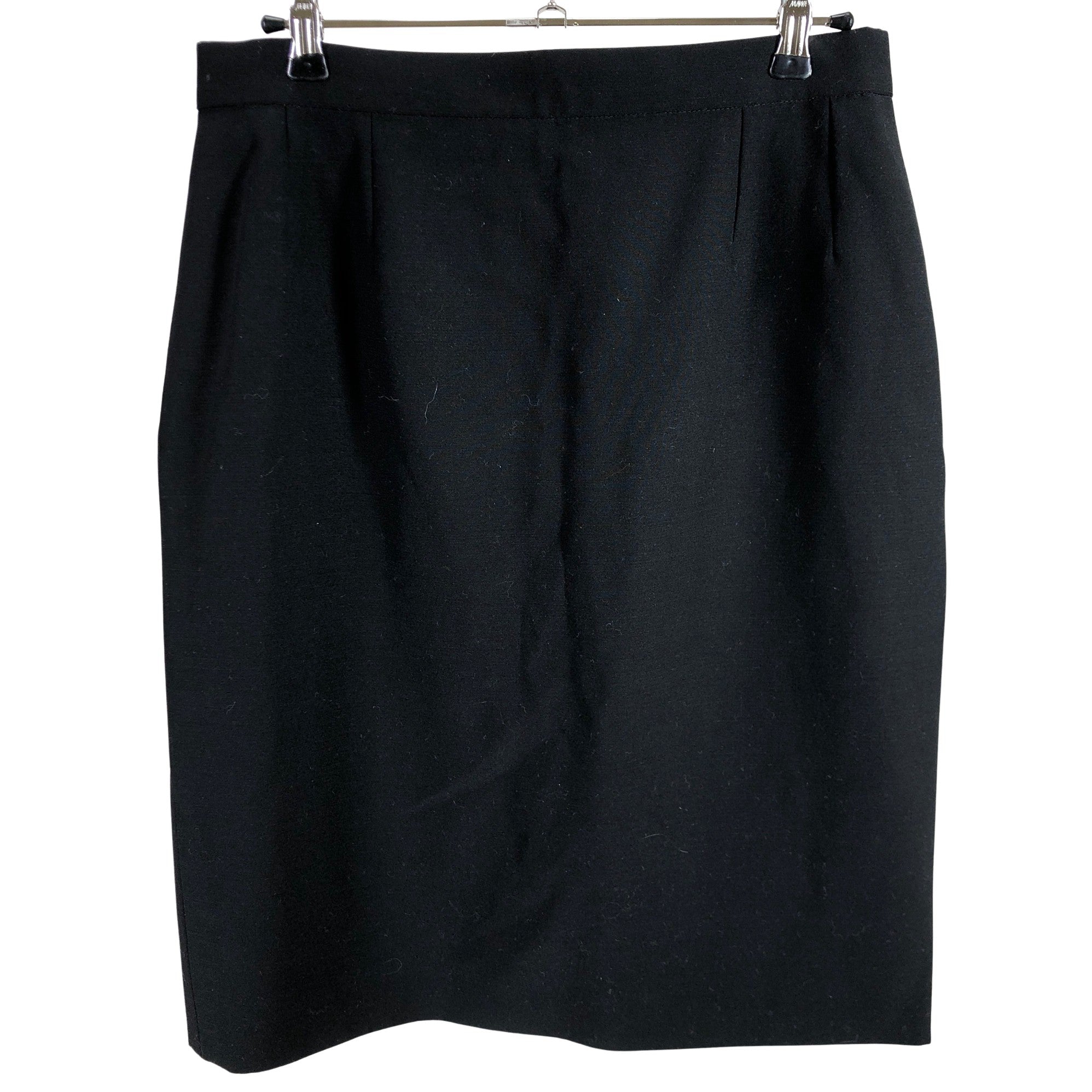 Women's Chanel Fabric skirt, size 36 (Black) | Emmy