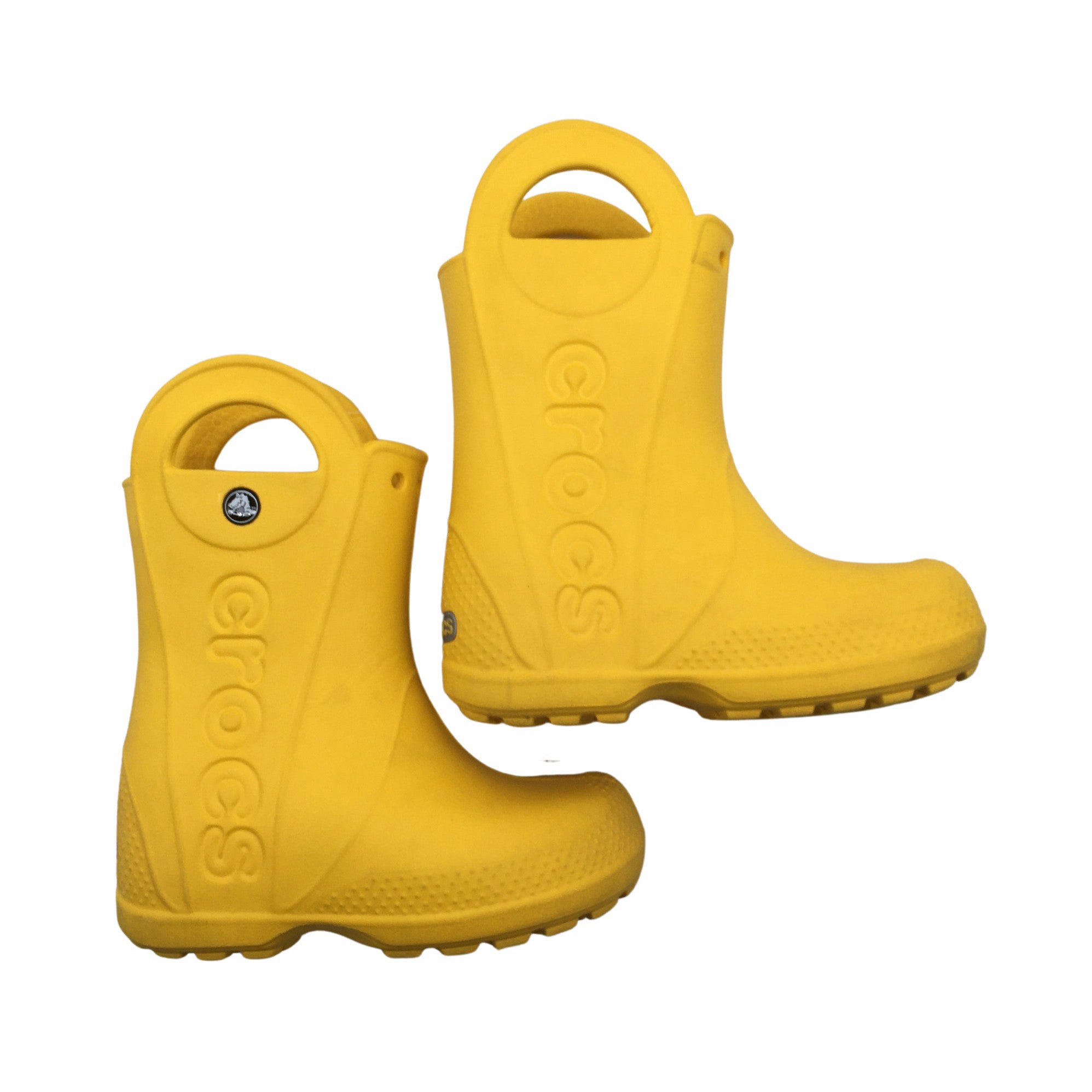 Unisex Crocs Wellingtons, size 25 (Yellow) | Emmy