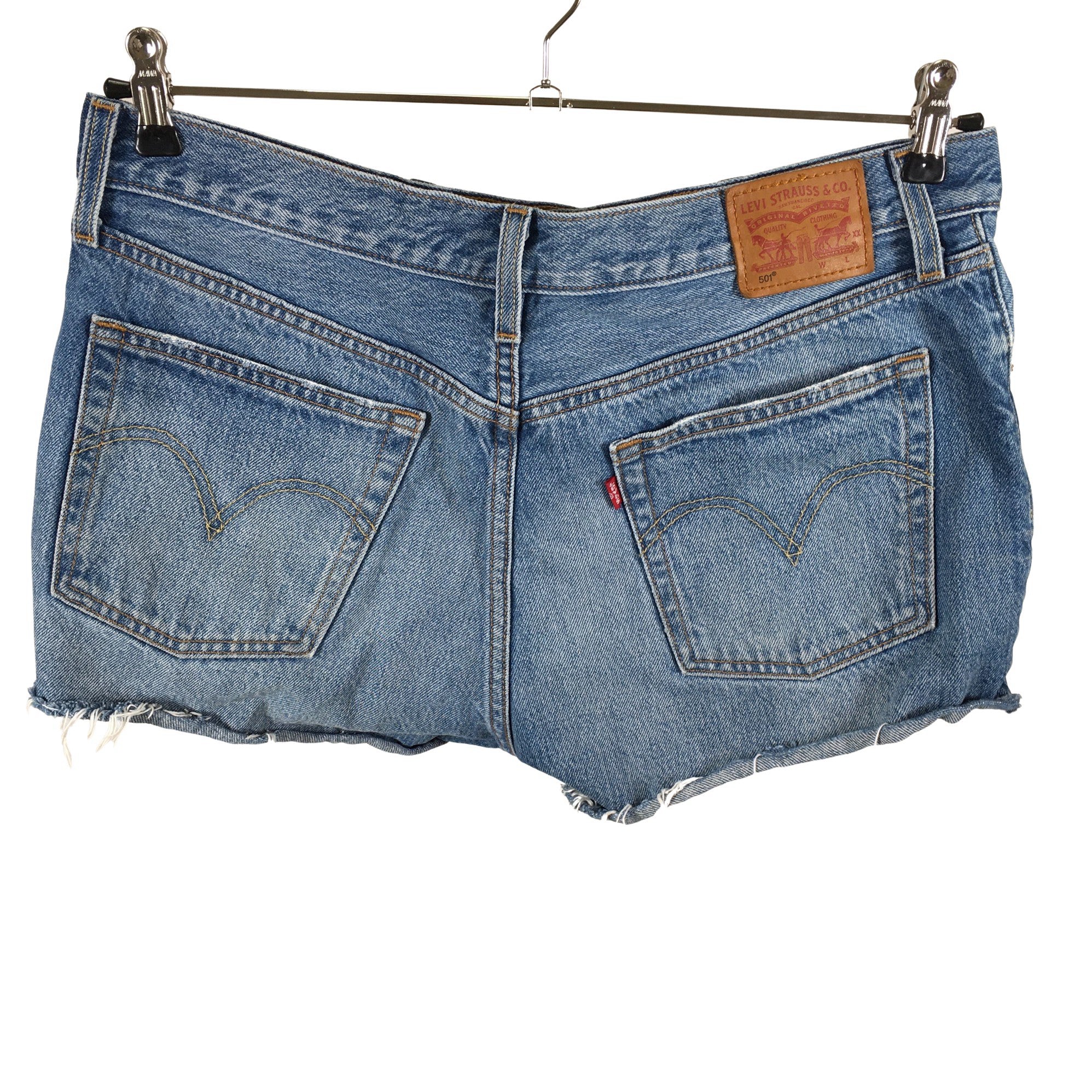 Women's Levi's Denim shorts, size 40 (Blue) | Emmy