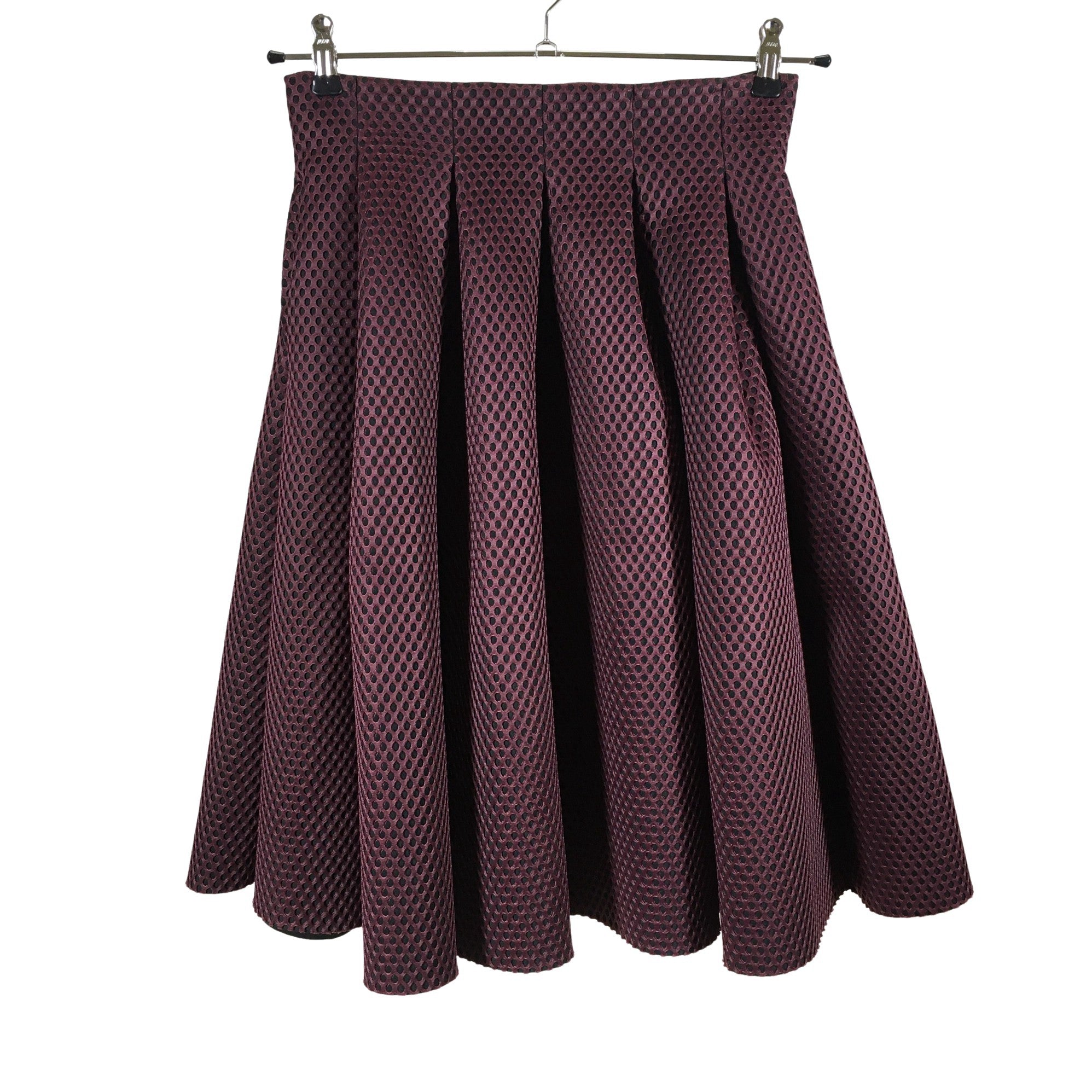 Women's Maje Pleated skirt, size 38 (Purple) | Emmy