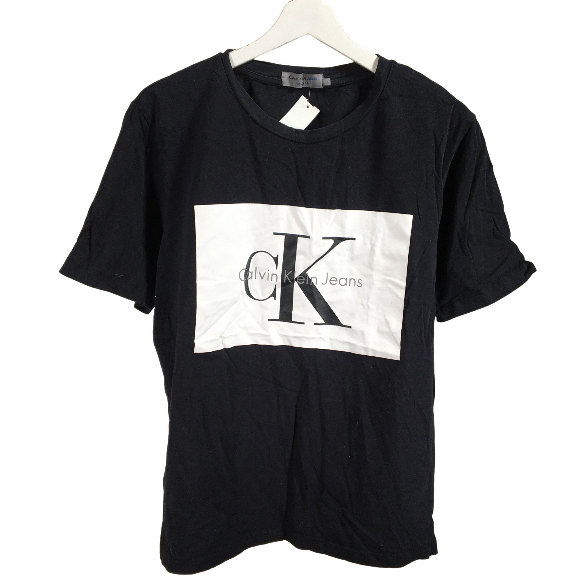 Men's Calvin Klein T-shirt, size L (Black) | Emmy