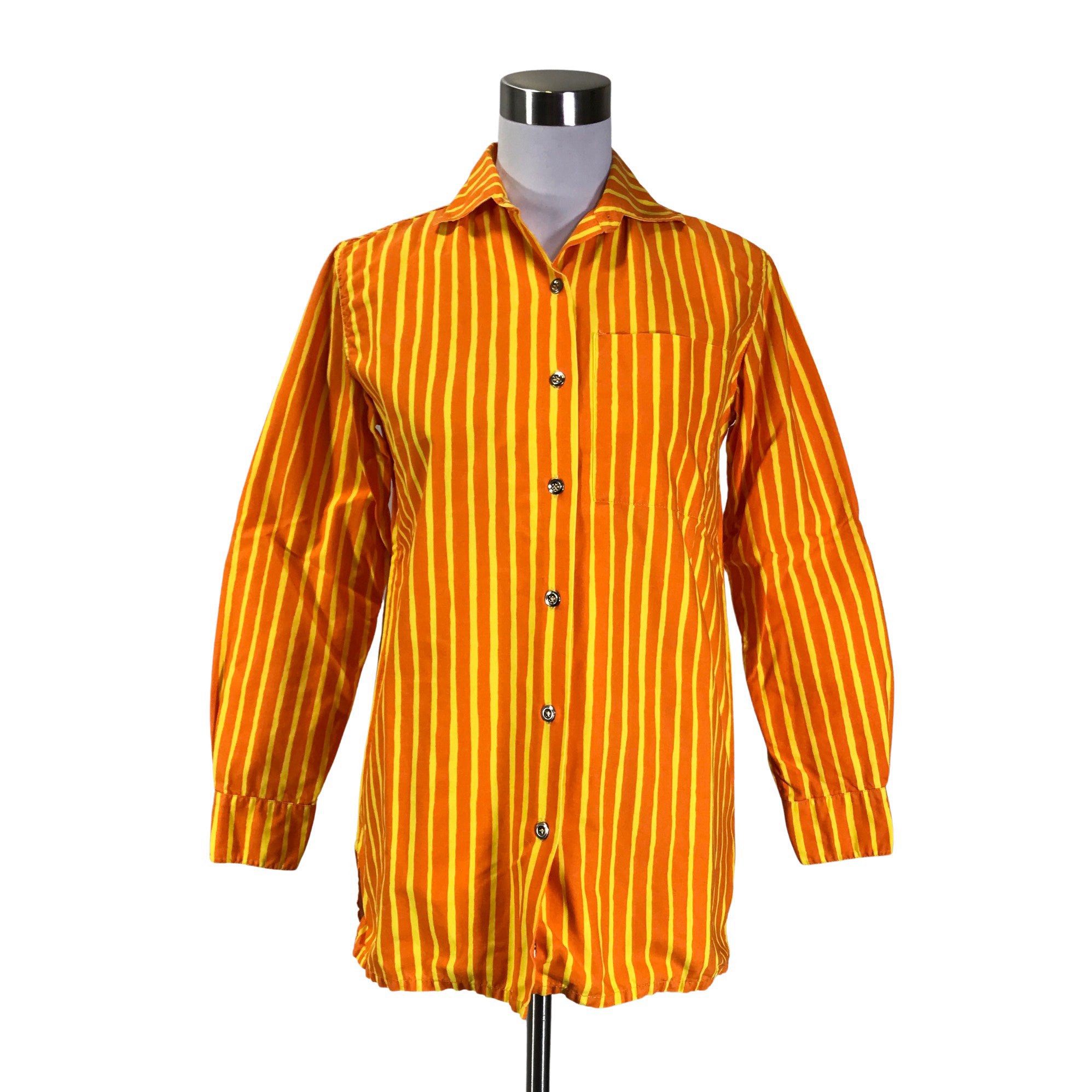 Women's Marimekko Collared shirt, size 36 (Orange) | Emmy