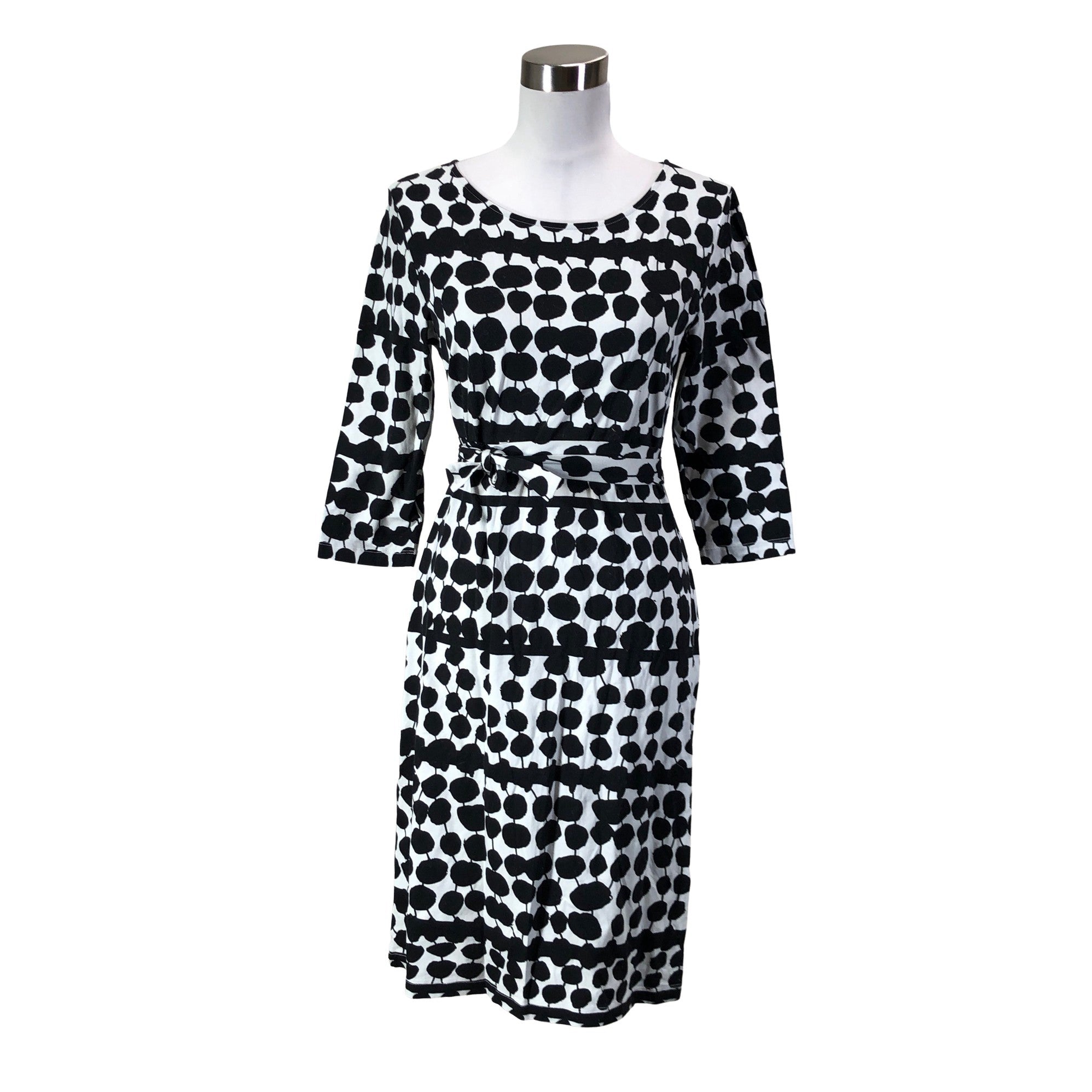 Women's Marimekko Tricot dress, size 38 (Black) | Emmy