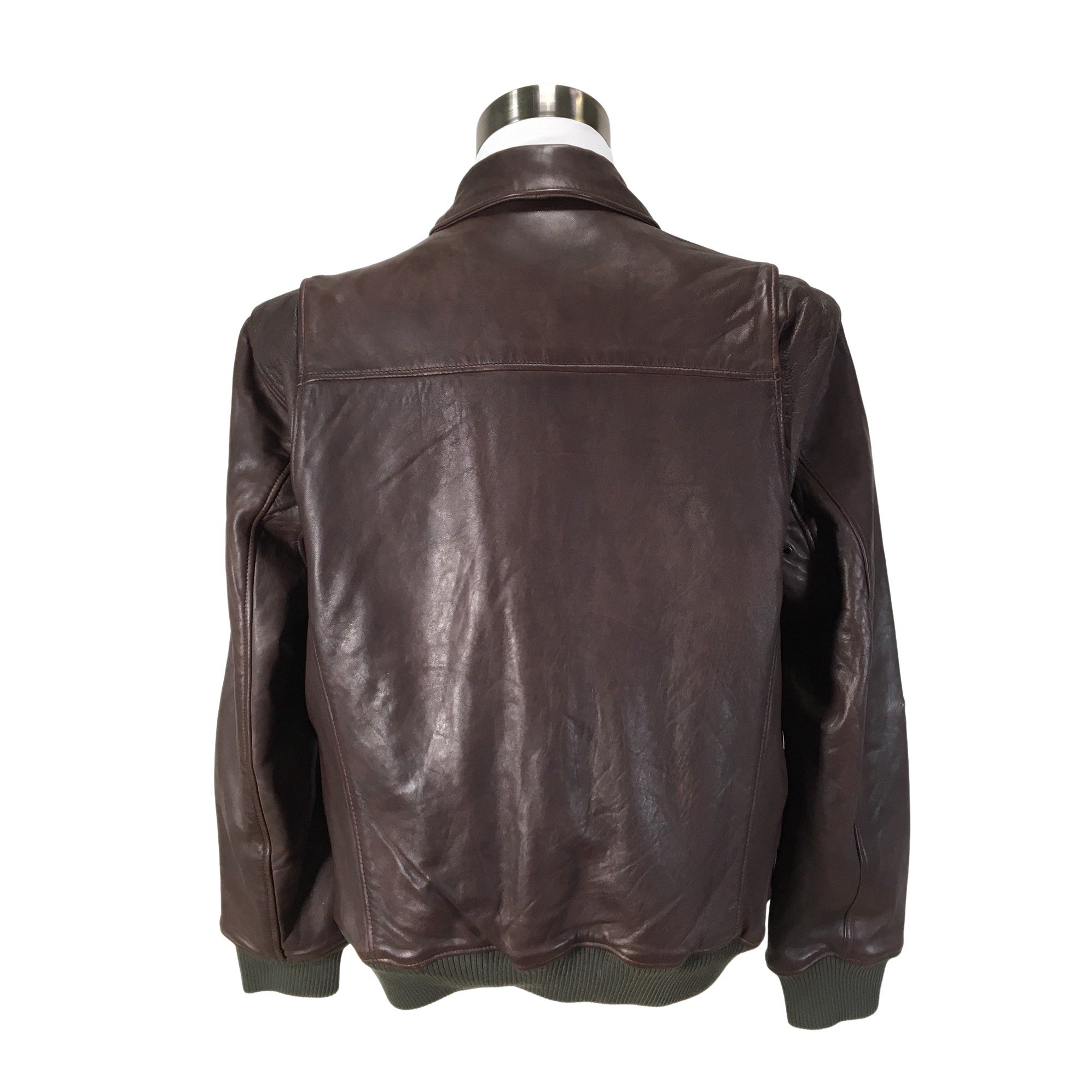 Men's Norton Leather jacket, size XL (Brown) | Emmy