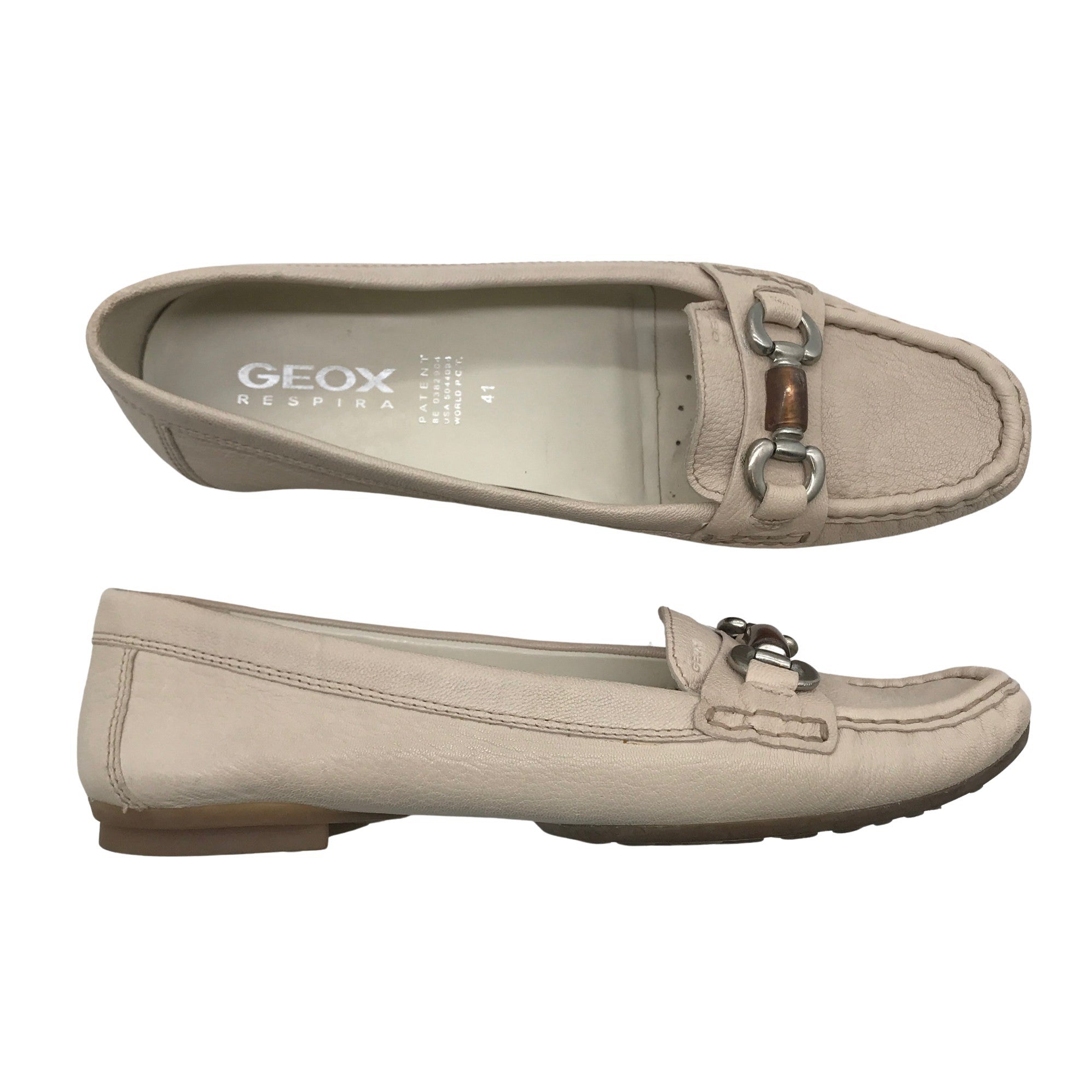 Women's Geox Loafers, size (Beige) | Emmy
