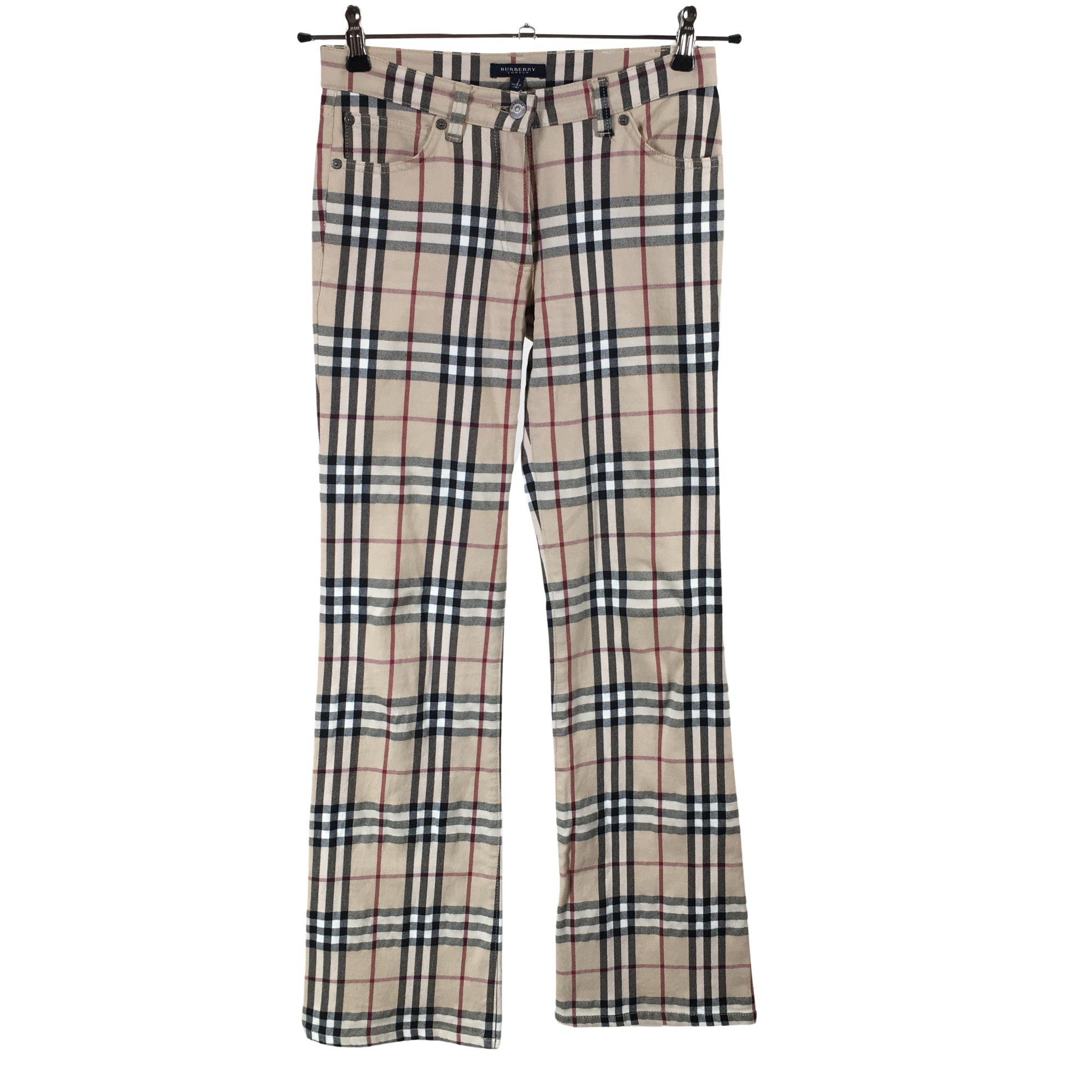 Women's Burberry Trousers, size 36 (Beige) | Emmy