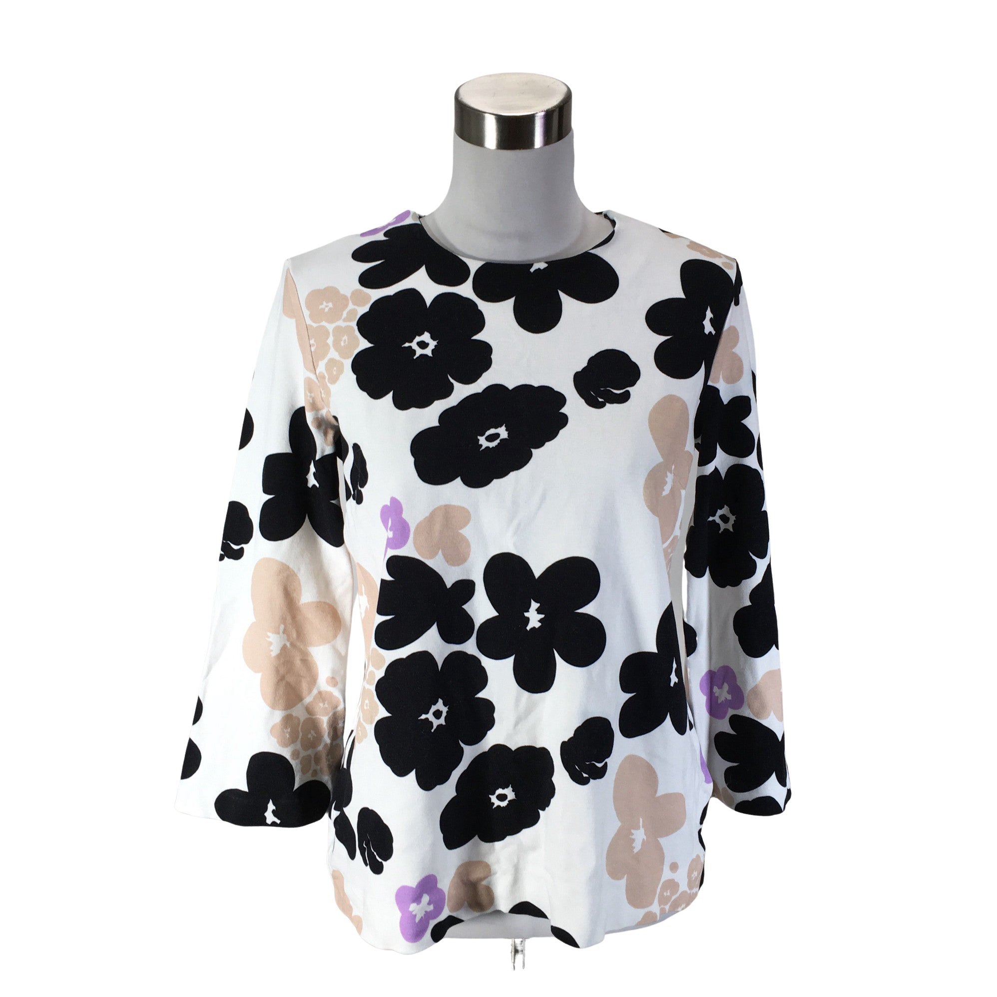 Women's Marimekko Tricot shirt, size 38 (White) | Emmy