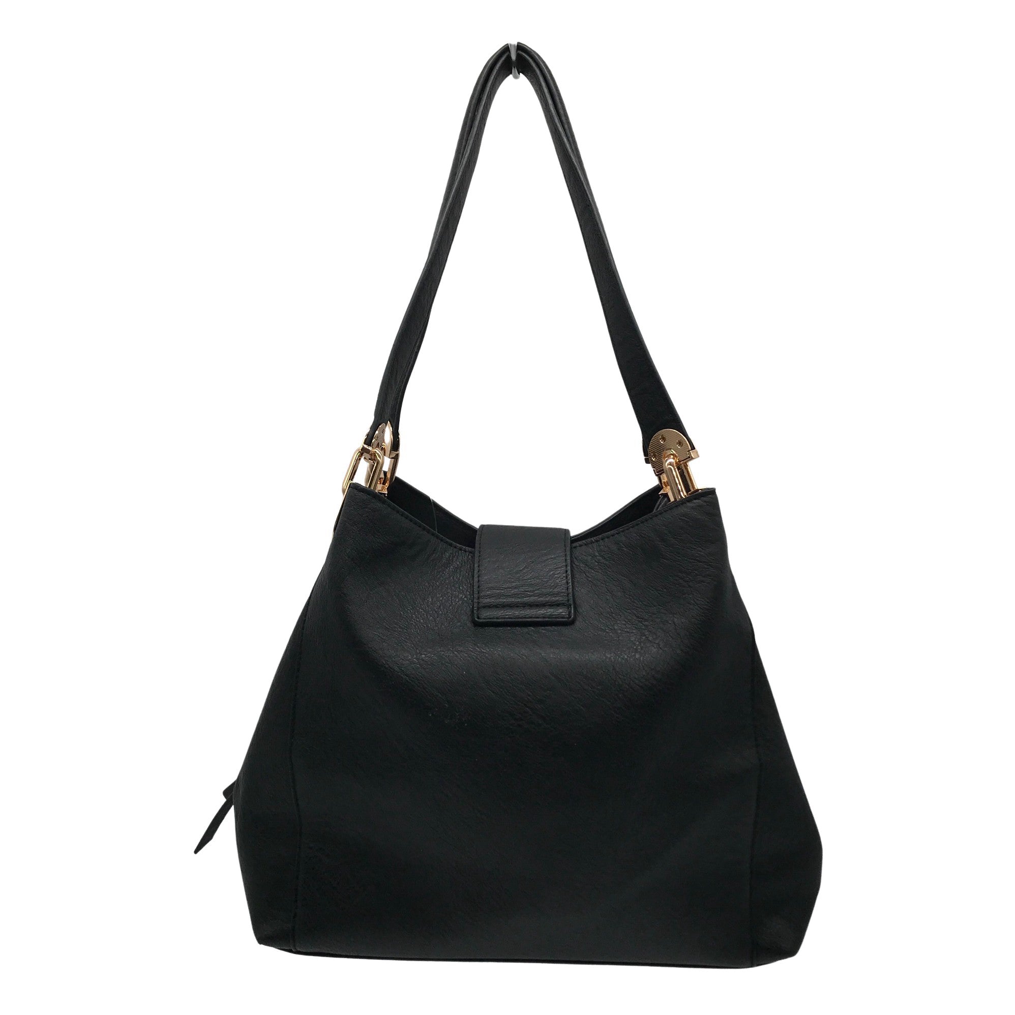 Women's Dune Handbag, size Midi (Black) | Emmy