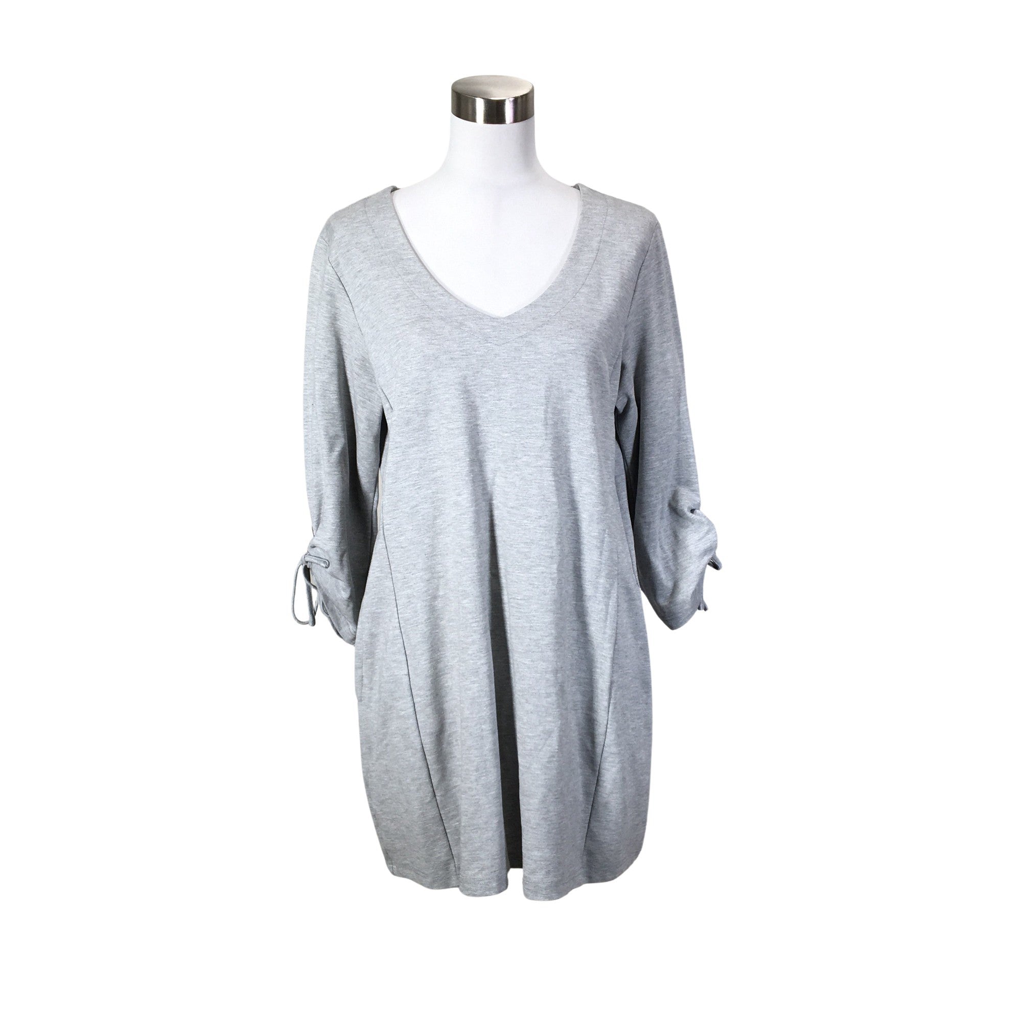 Women's Mandy F Tricot tunic, size 40 (Grey) | Emmy