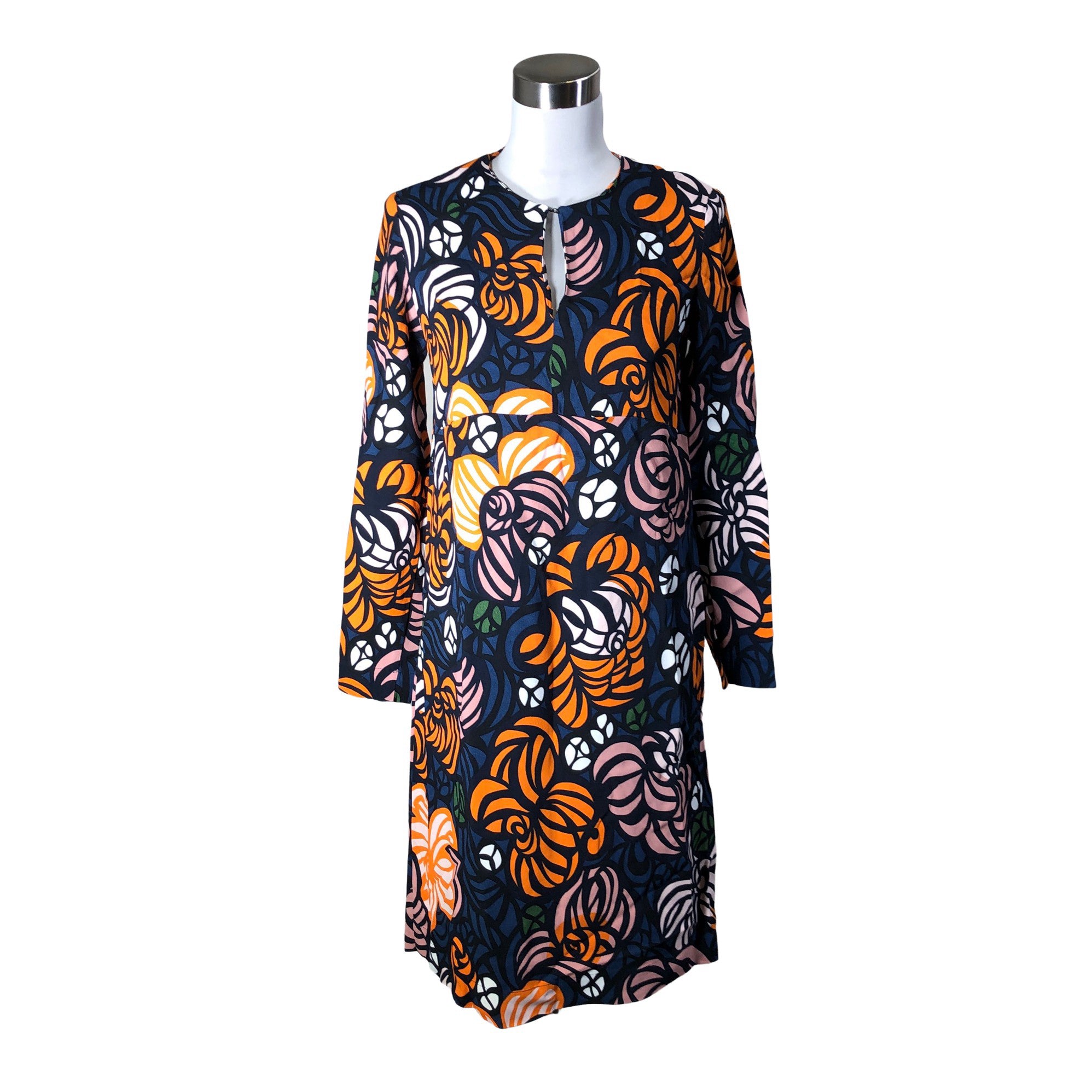 Women's Marimekko Schiffon dress, size 38 (Blue) | Emmy
