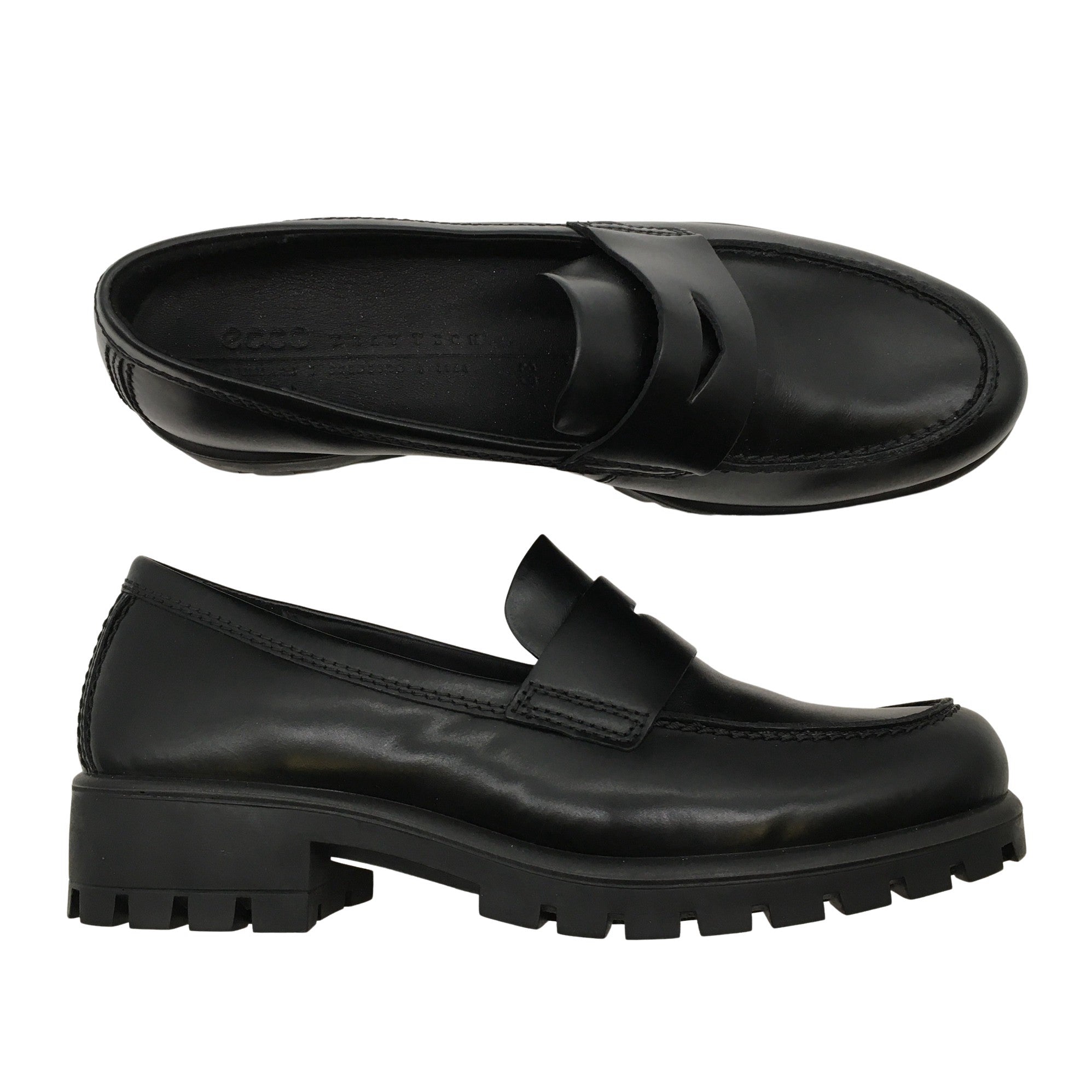Women's Ecco Loafers, size 38 (Black) | Emmy