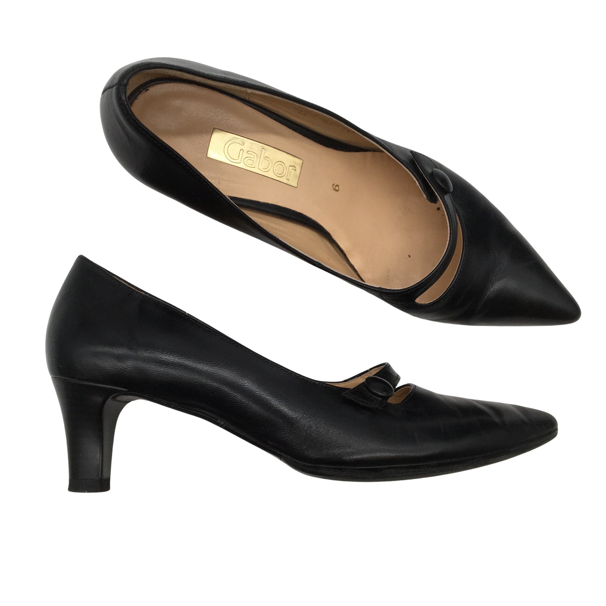 Women's Gabor High heels, size 39 (Black) | Emmy