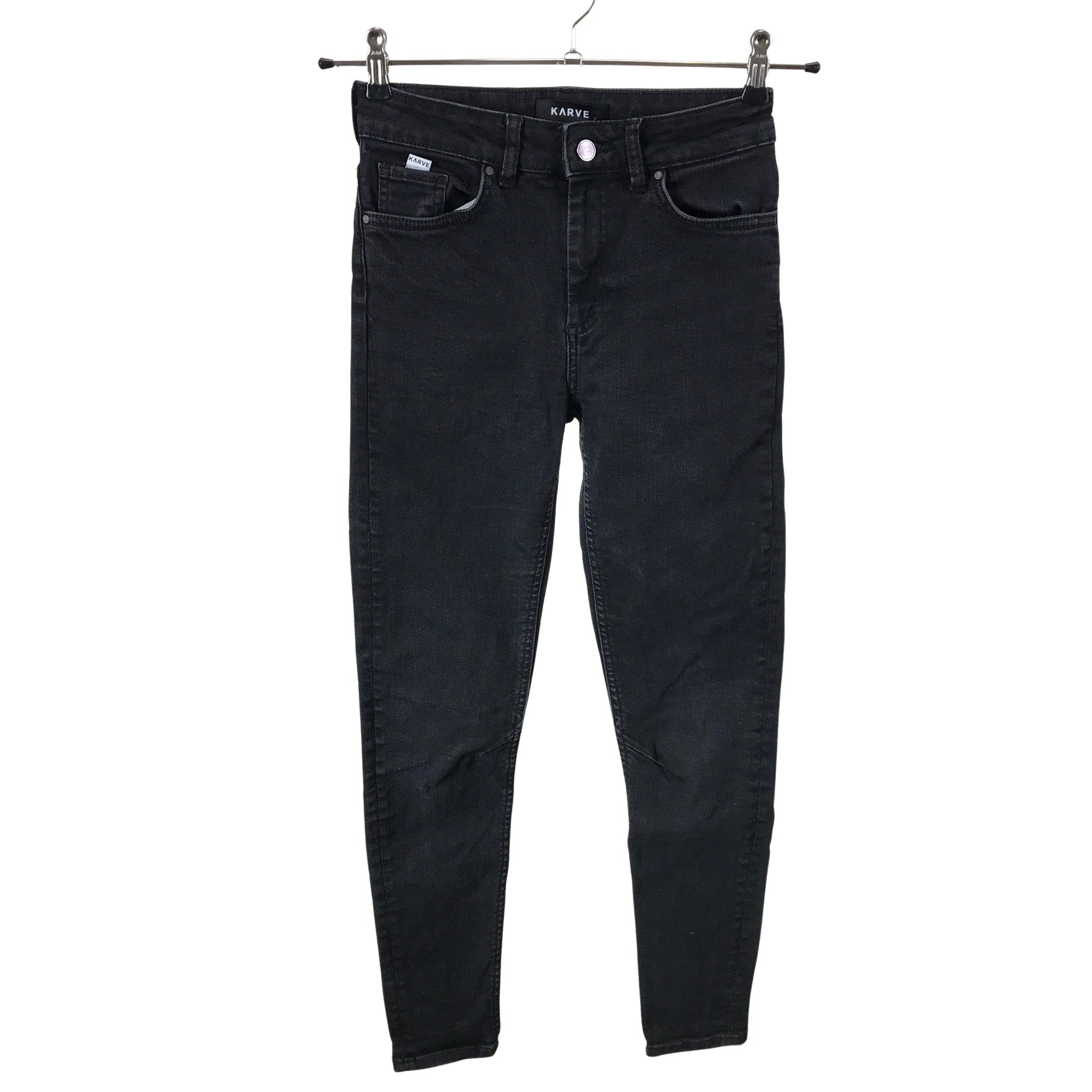 Sandro Paris Women's Jeans Size 36 Black Rinse Skinny Mid Rise | eBay