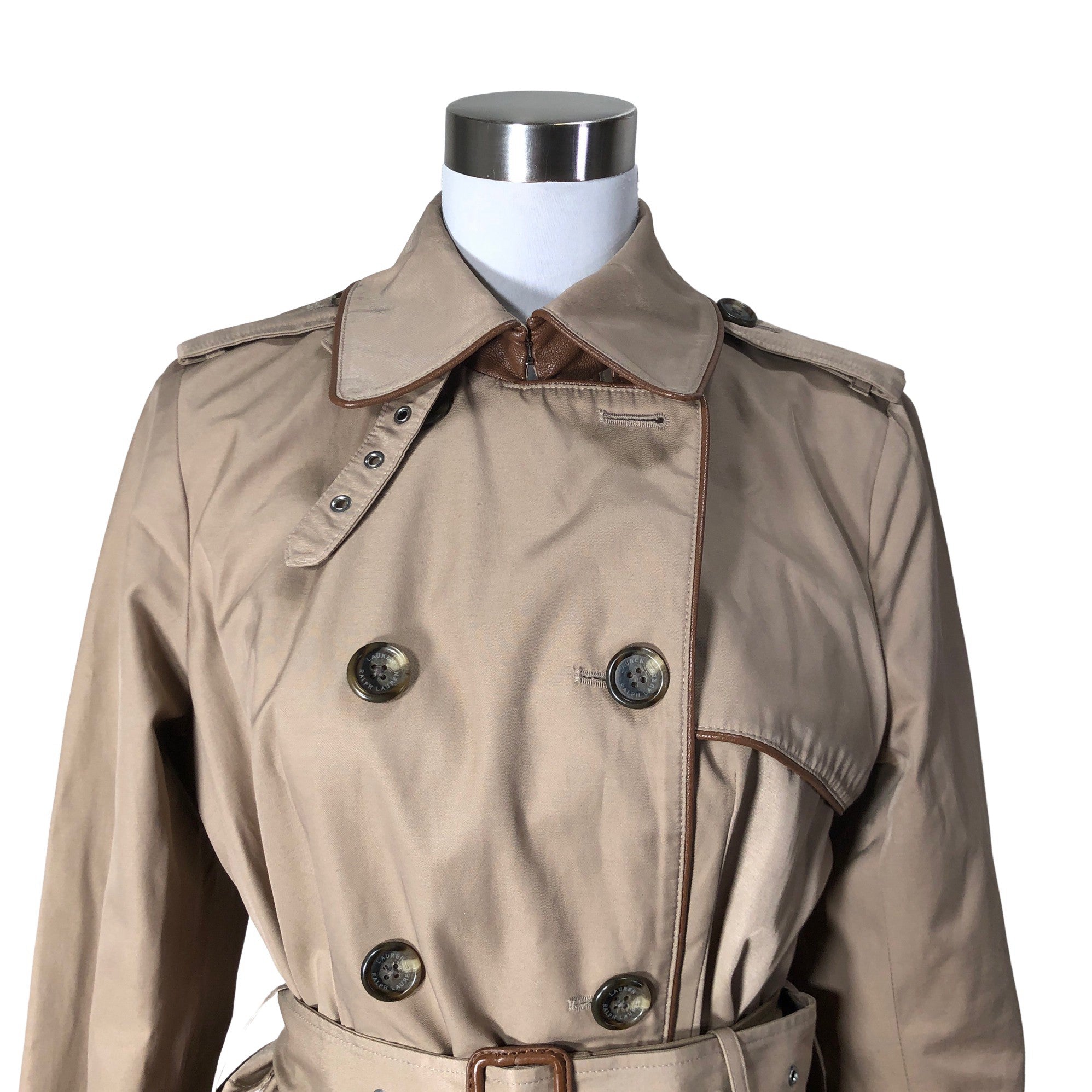 Women's Ralph Lauren Trench coat, size 36 (Beige) | Emmy