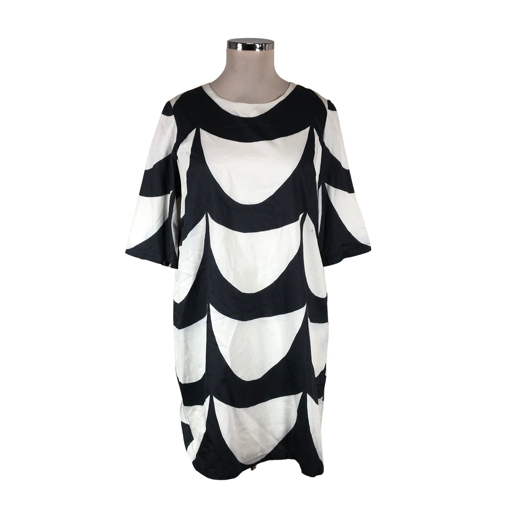 Women's Marimekko Dress, size 44 (White) | Emmy