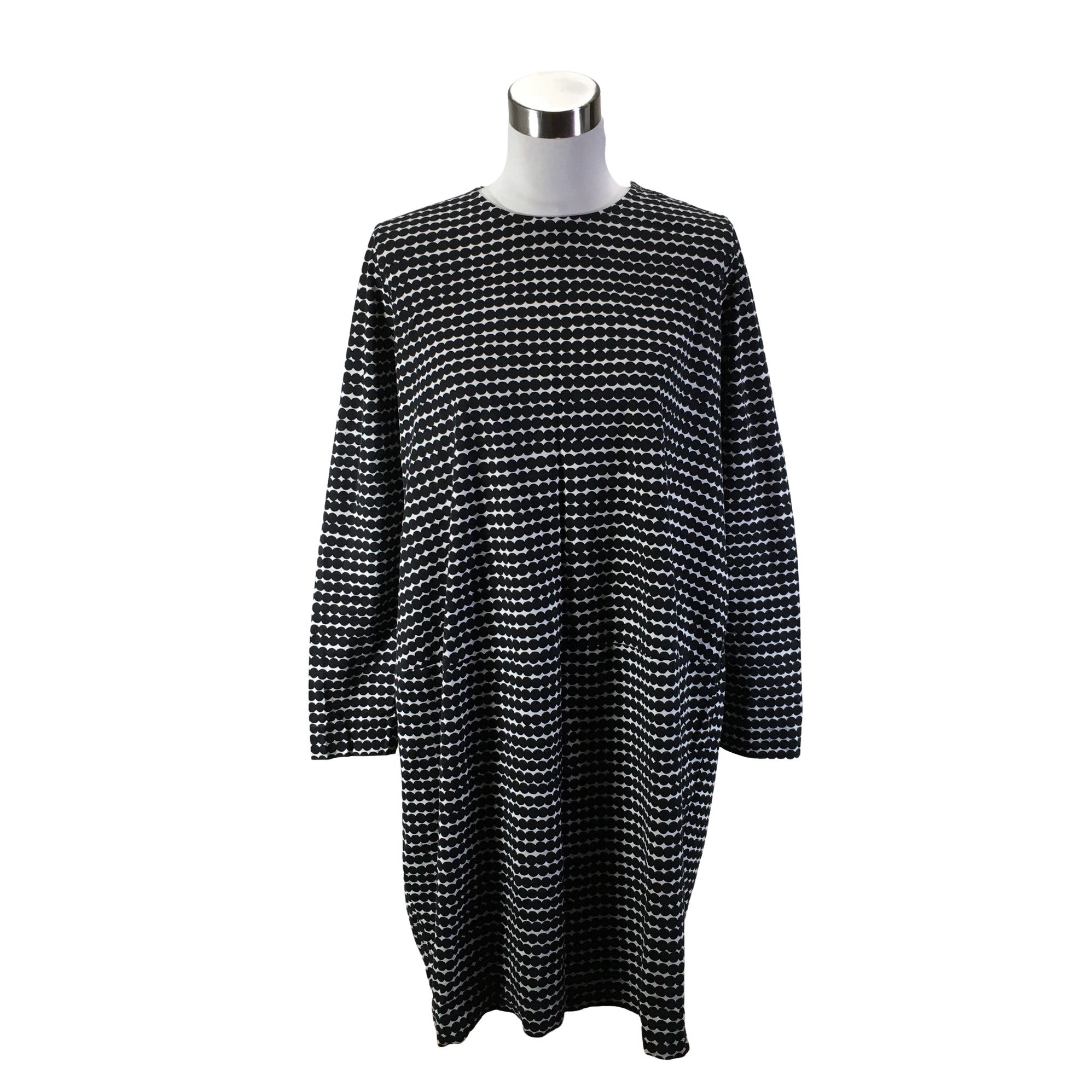 Women's Marimekko Tricot dress, size 40 (Black) | Emmy