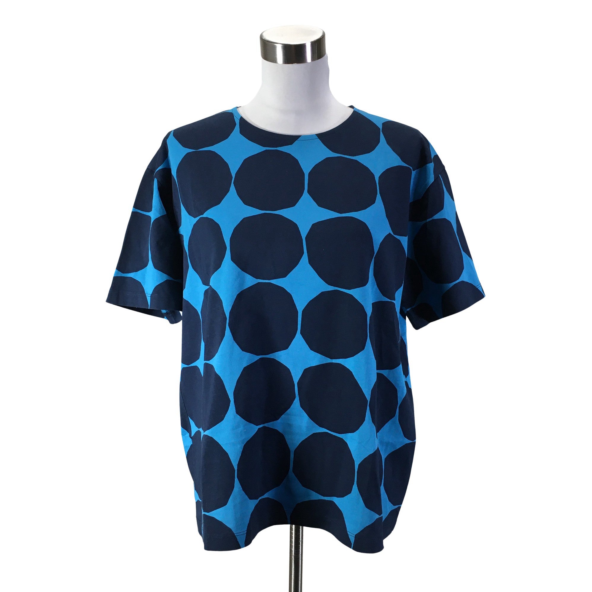 Women's Marimekko T-shirt, size 40 (Blue) | Emmy