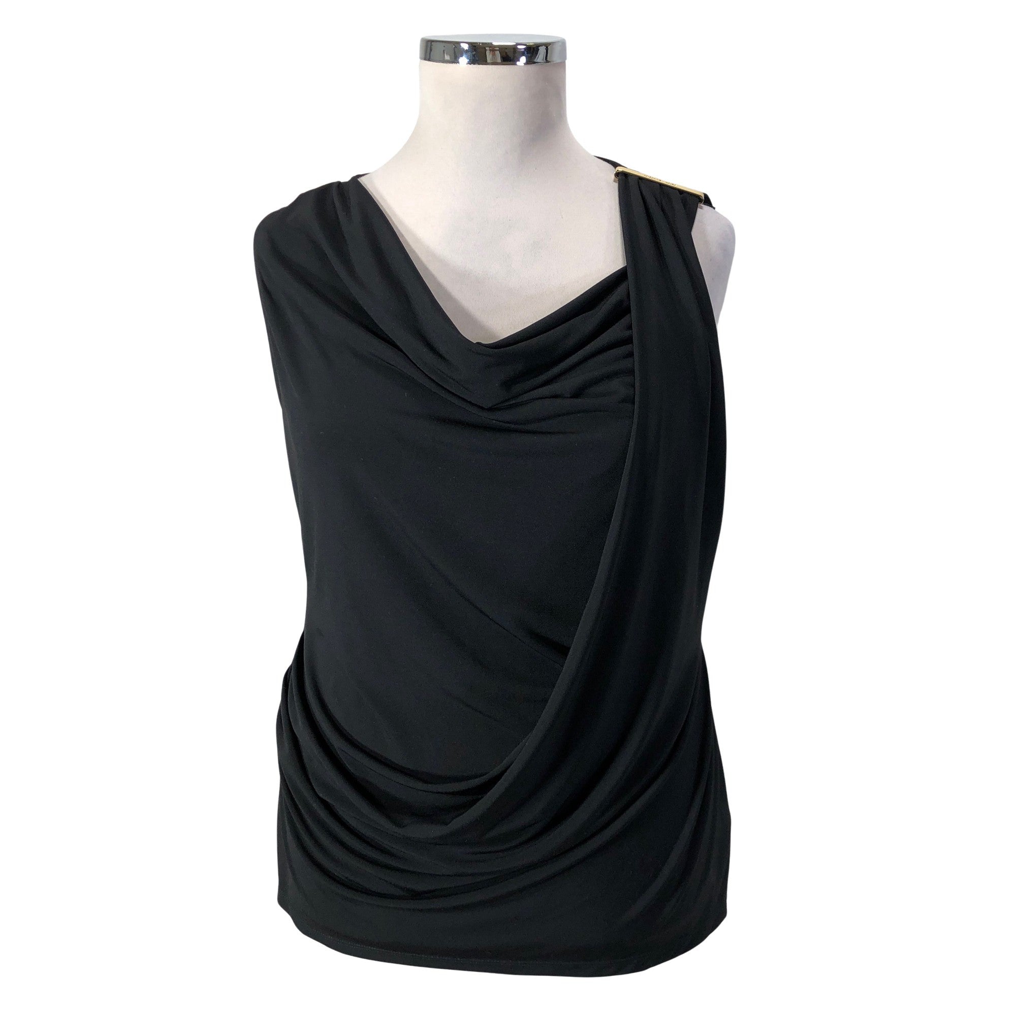 Women's Michael Kors Tricot tank top, size 42 (Black)