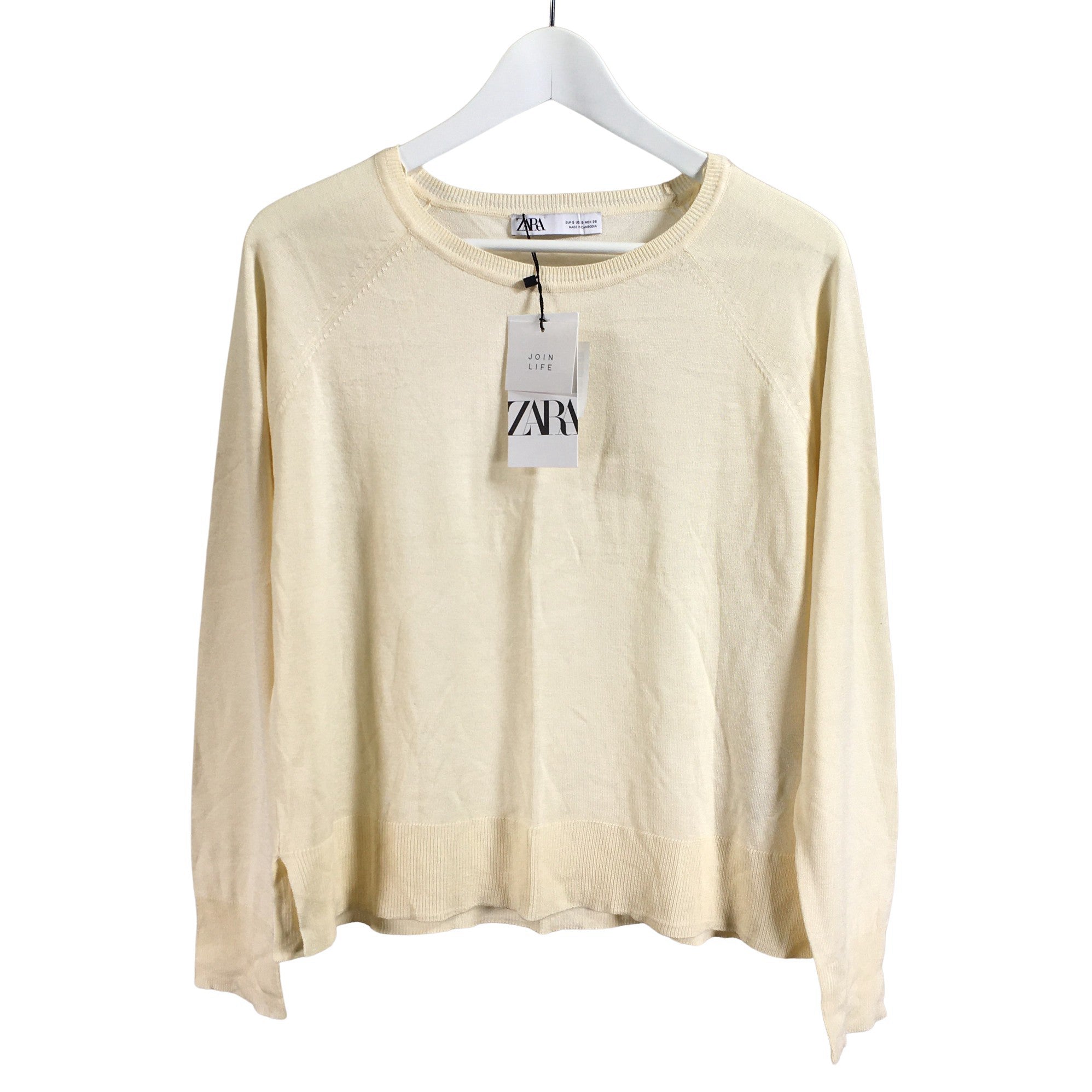 Women's Zara Sweater, size 36 (Naturaalne valge) | Emmy