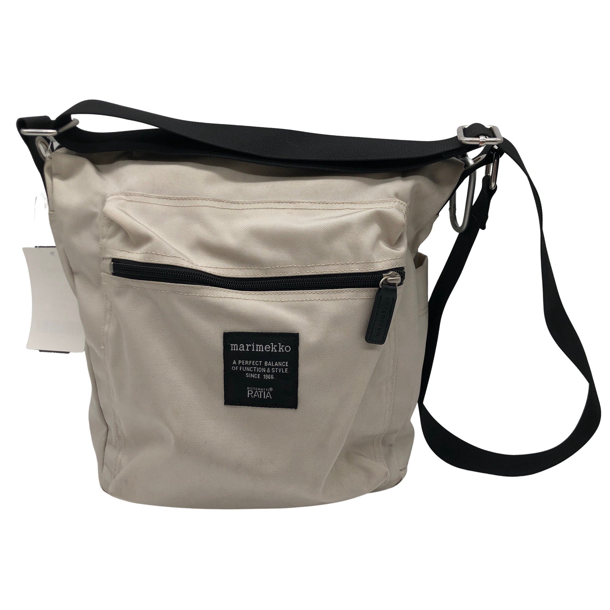 Unisex Marimekko Shoulder bag, size Midi (Beige) | Emmy