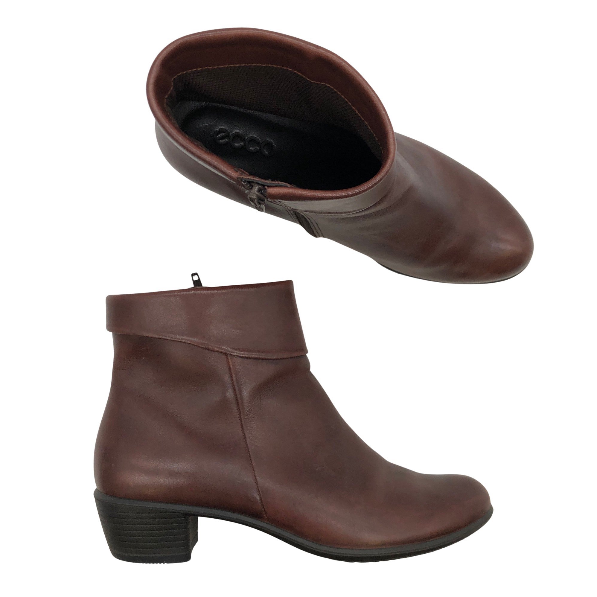 Women's Ecco Ankle boots, size 39 (Brown) |