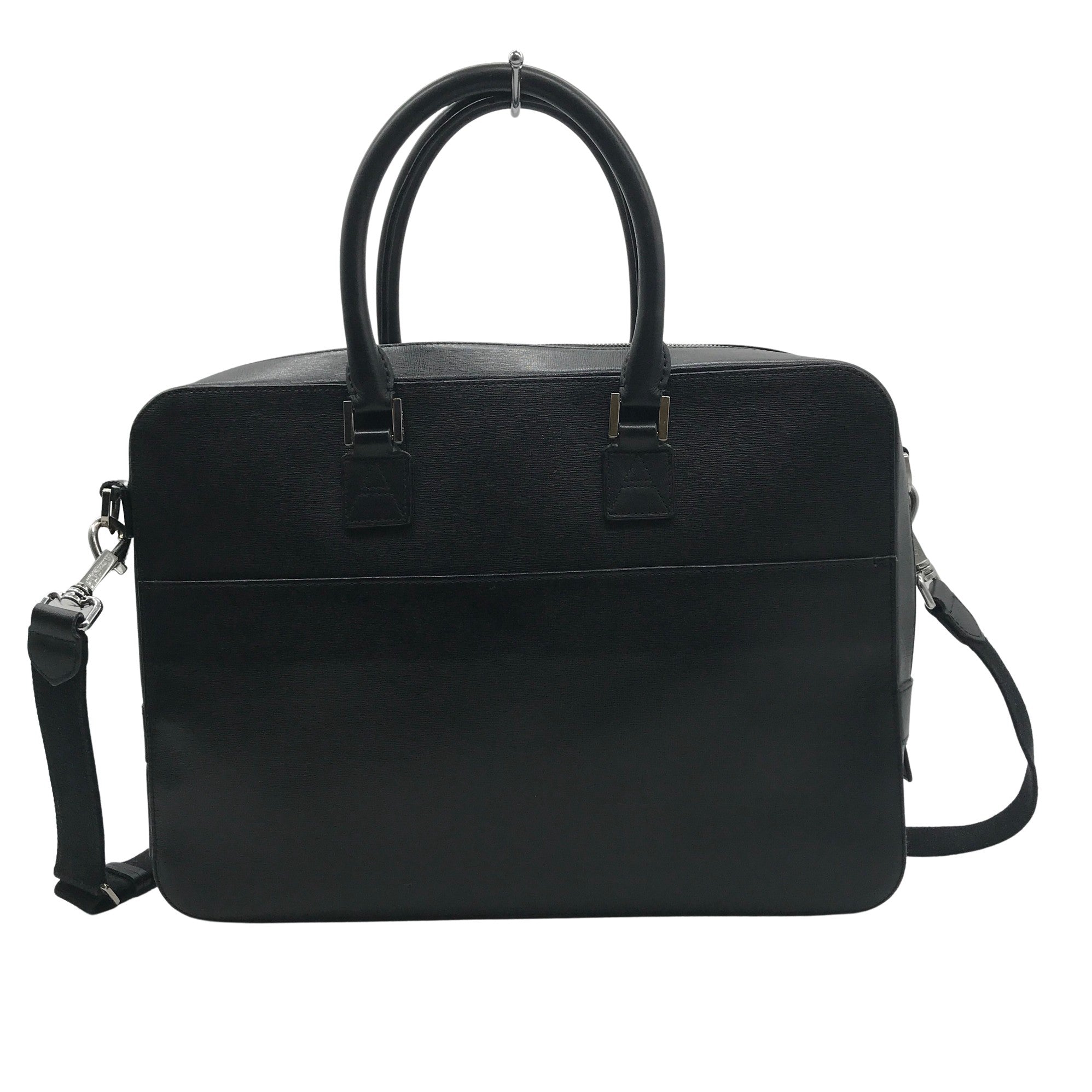 Unisex Aspinal of London Laptop bag, size Midi (Black) | Emmy