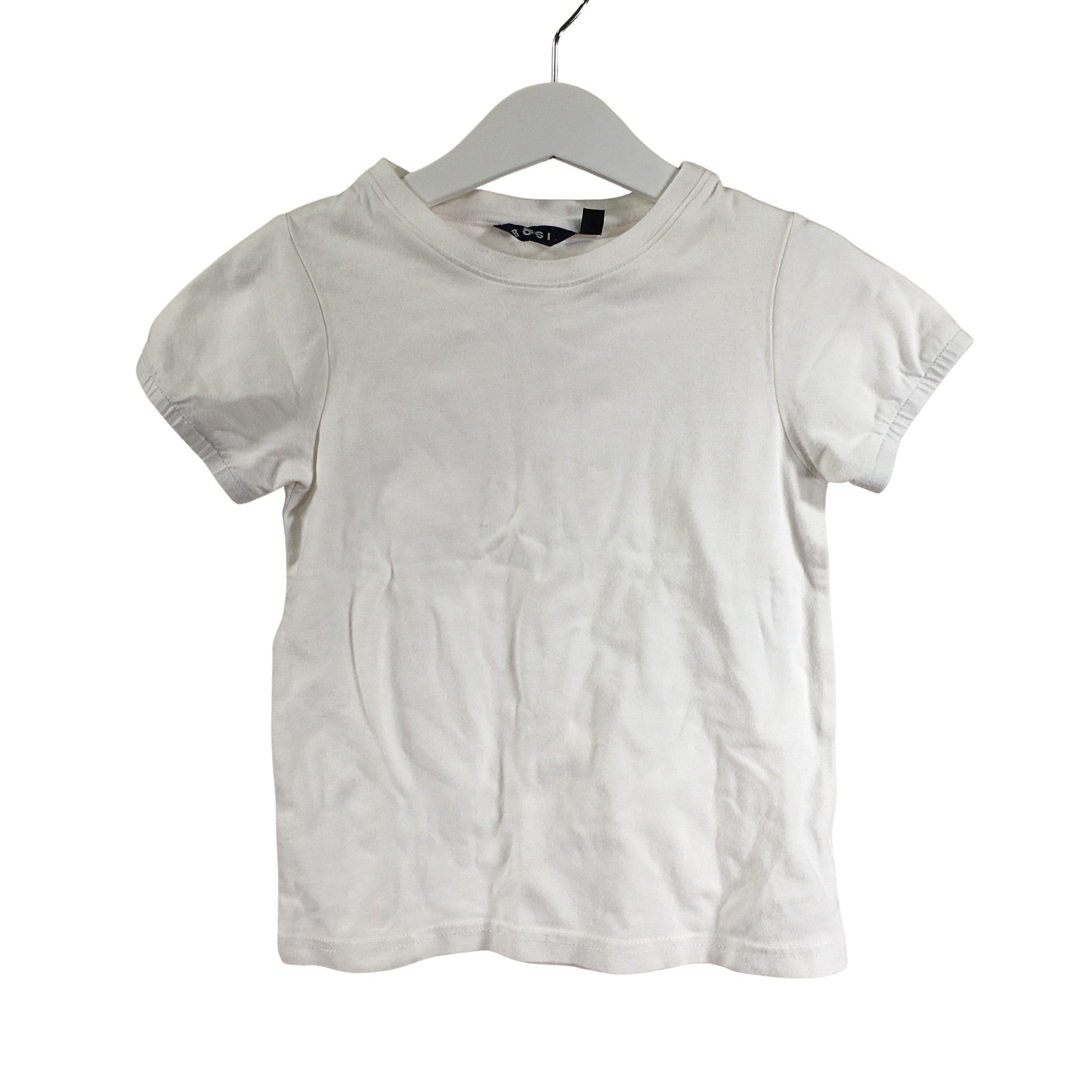 Unisex Bogi T-shirt, size 104 - 110 (White) | Emmy