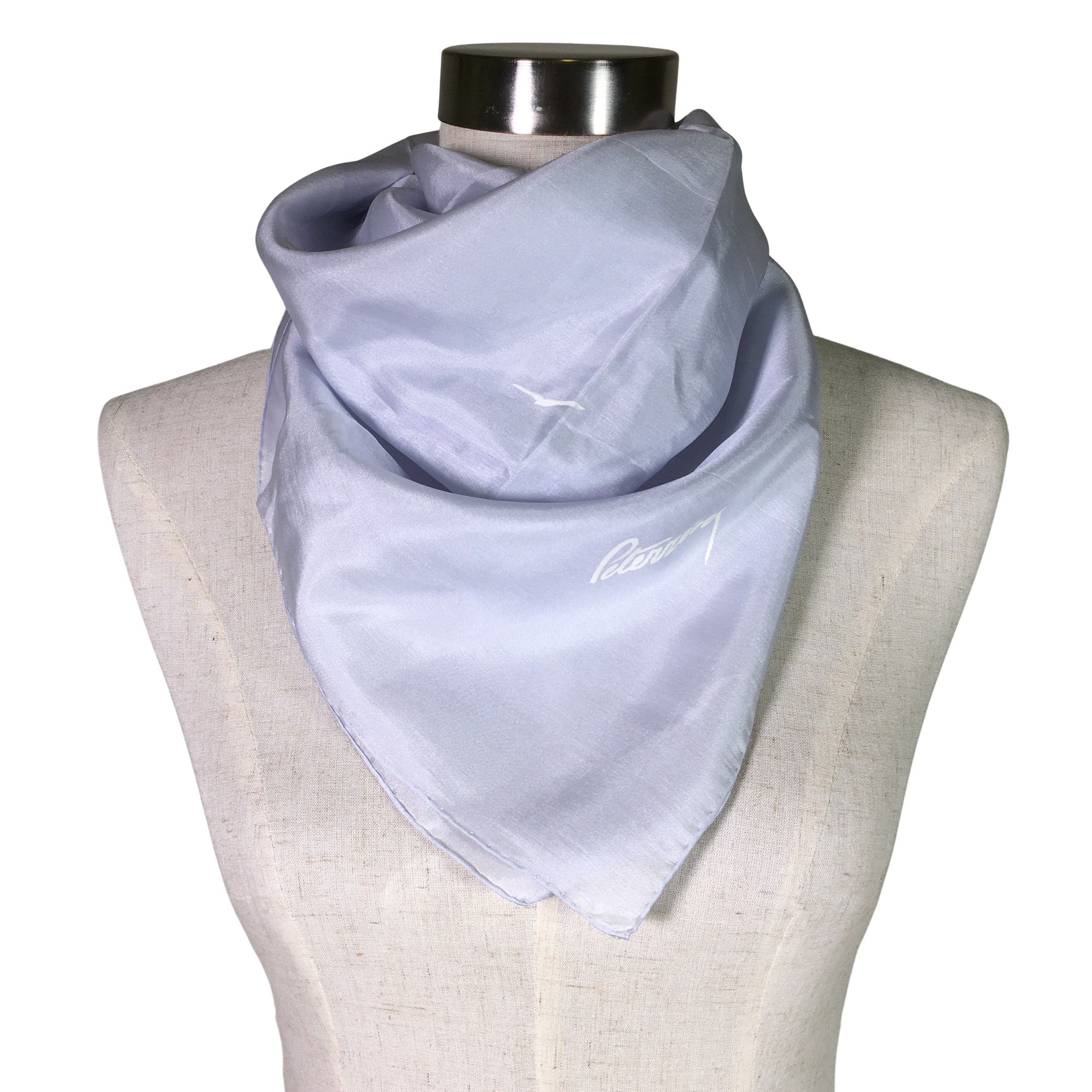 Women's Laura Peterzens Studio Scarf, size Midi (Light blue) | Emmy