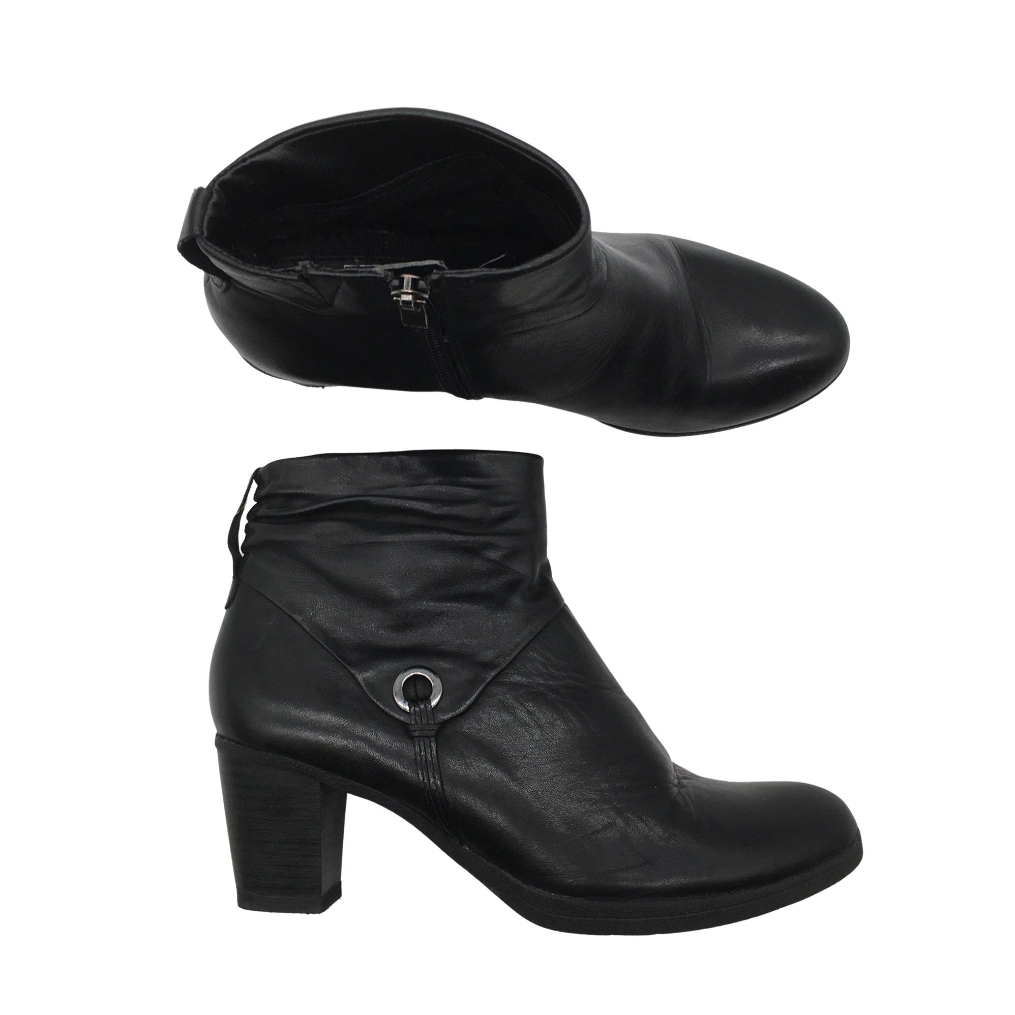 Women's Caprice Ankle boots, size 37 (Black) | Emmy