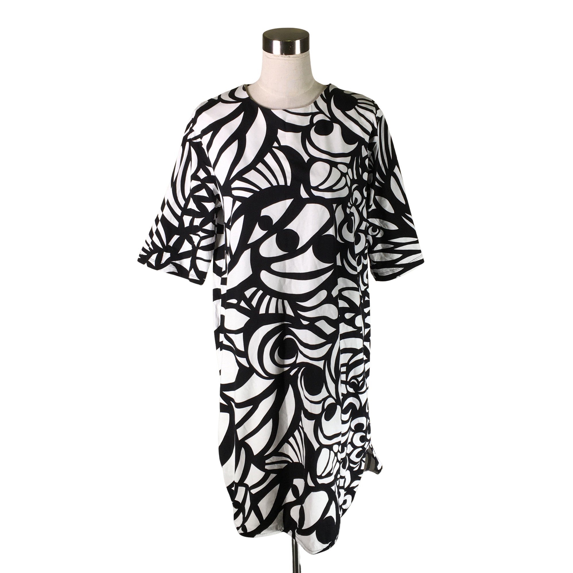 Women's Marimekko Tricot dress, size 38 (Black) | Emmy