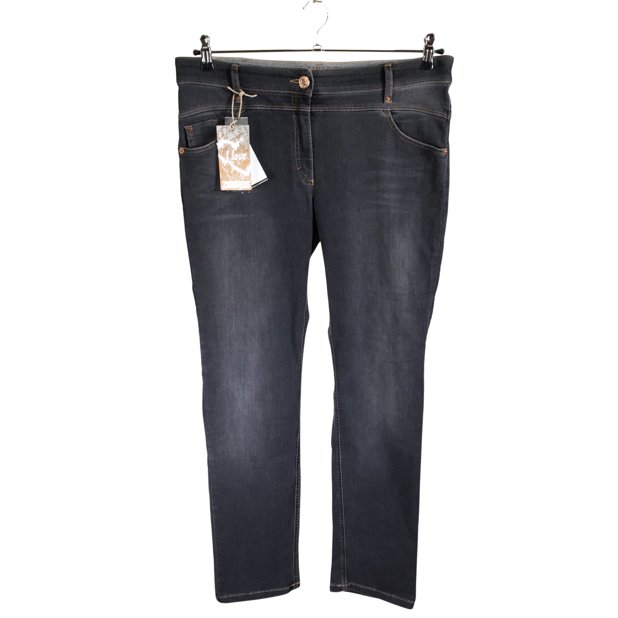 Women's Zerres Jeans, size 44 (Grey) |