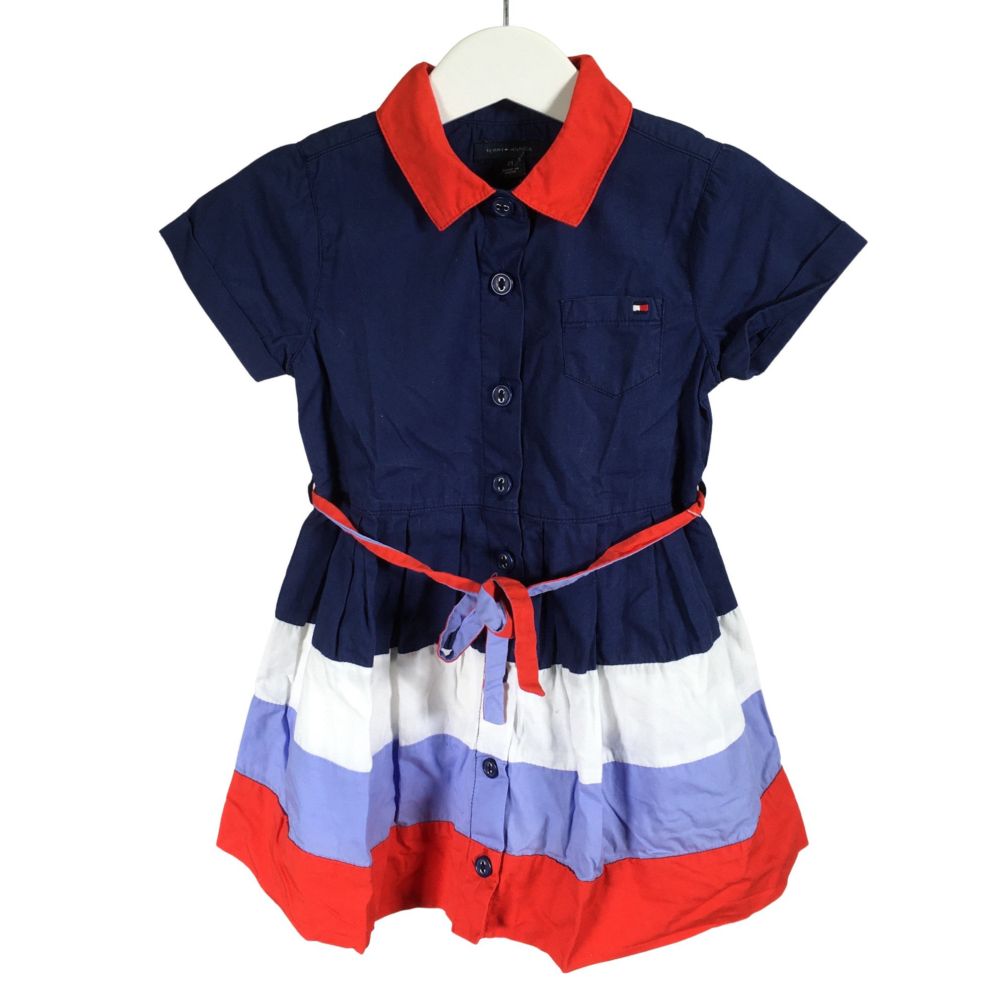 Girls' Tommy Hilfiger Dress, size 86 - 92 (Blue)