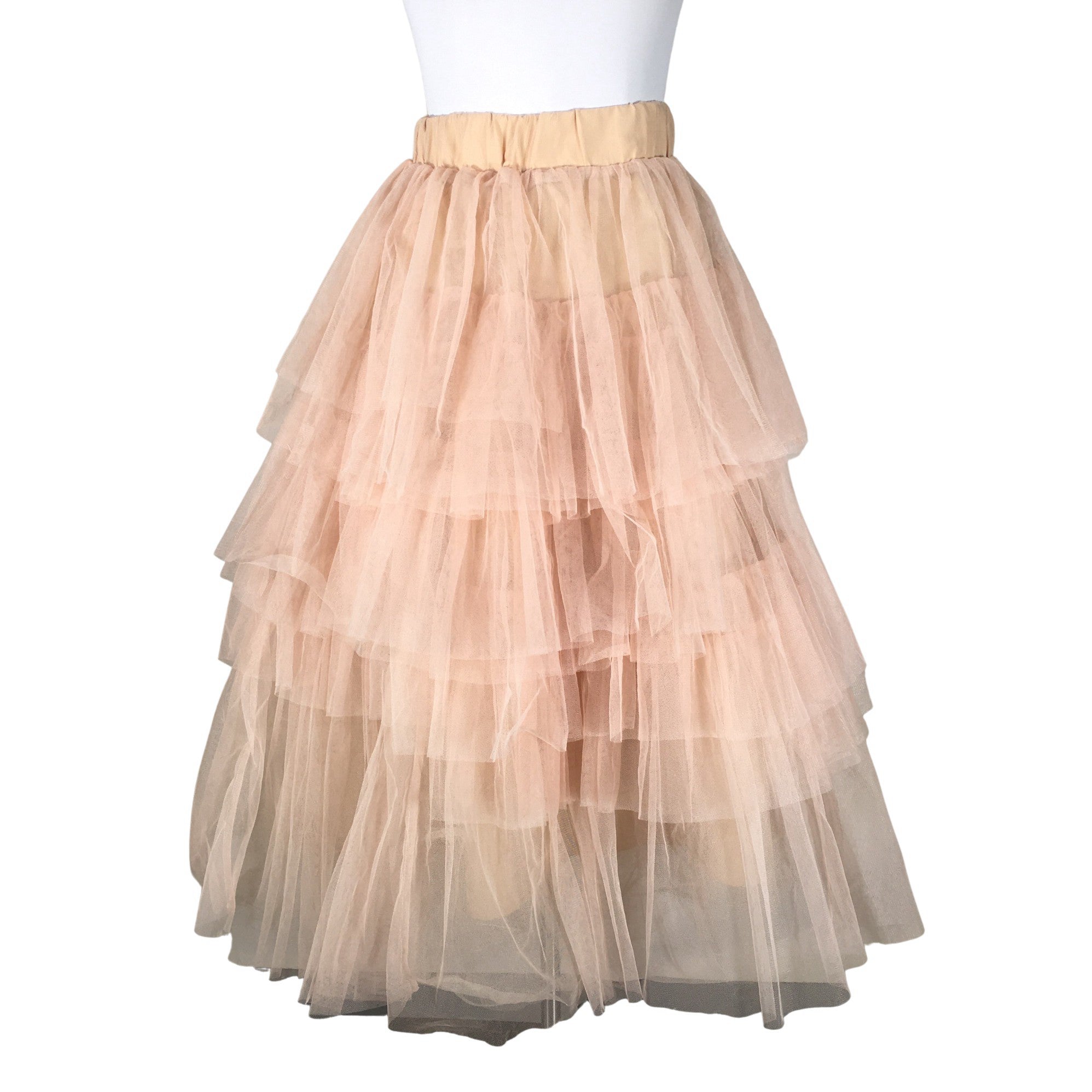 Women's Chicwish Tulle skirt, size 34 (Beige)