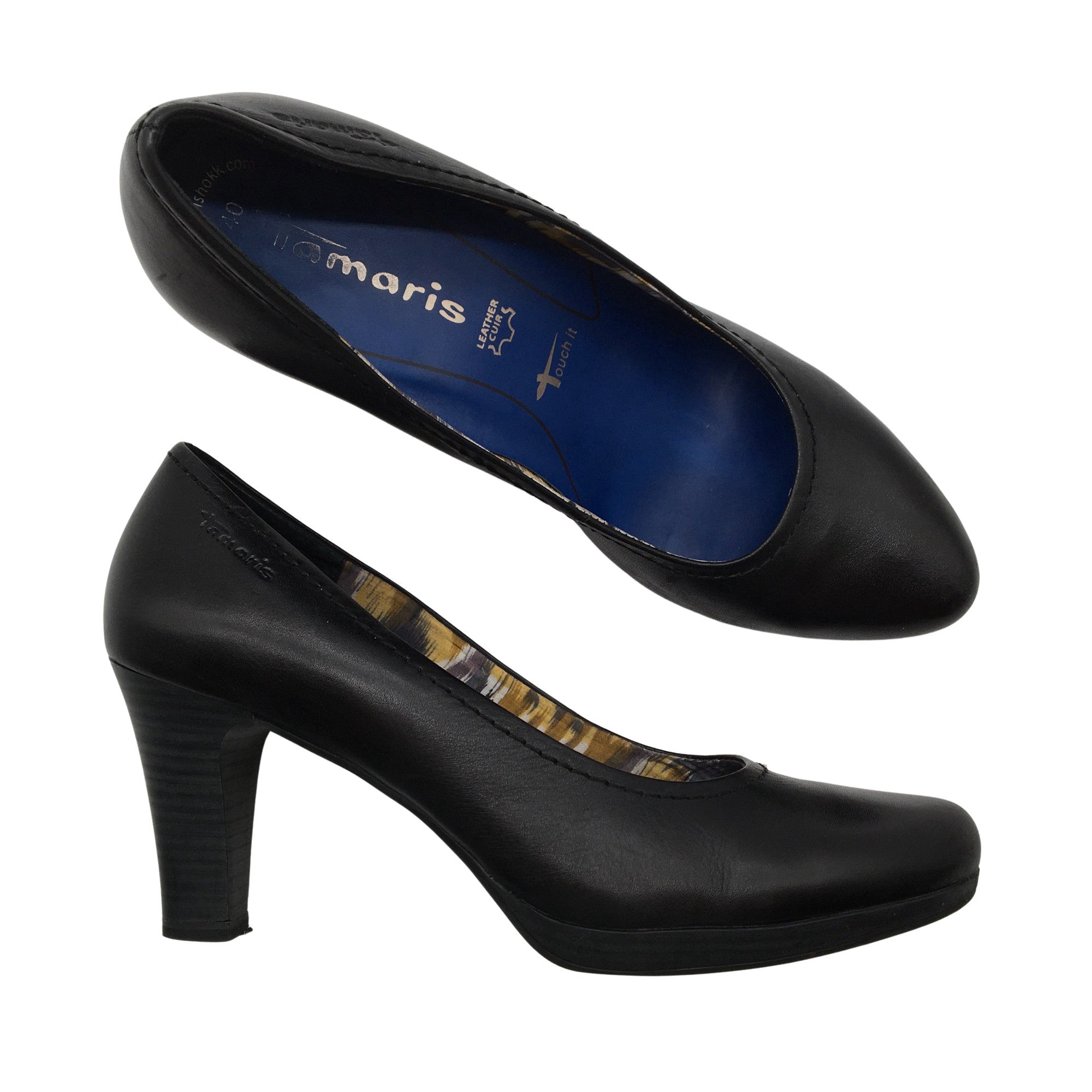 een andere zelf Omgaan met Women's Tamaris High heels, size 40 (Black) | Emmy