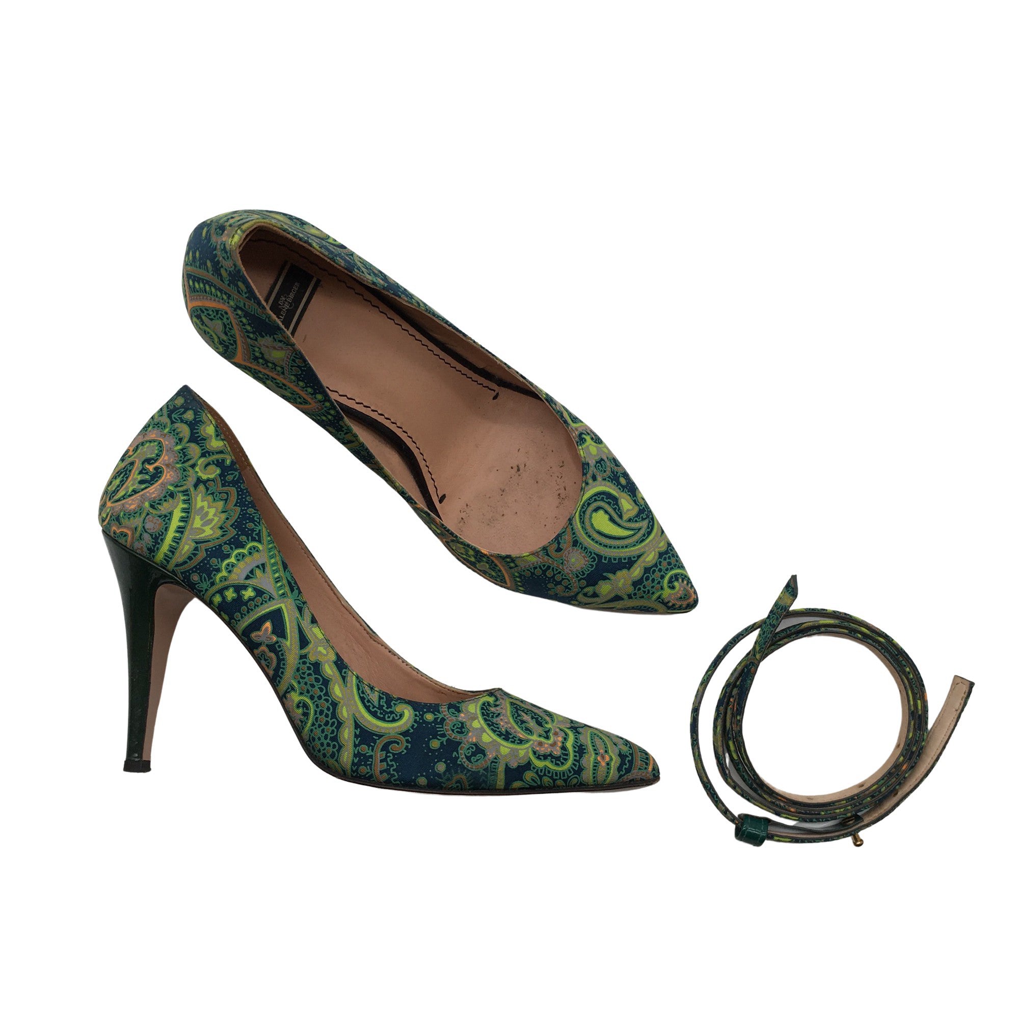 Women s by Malene Birger High heels size 39 Green Emmy