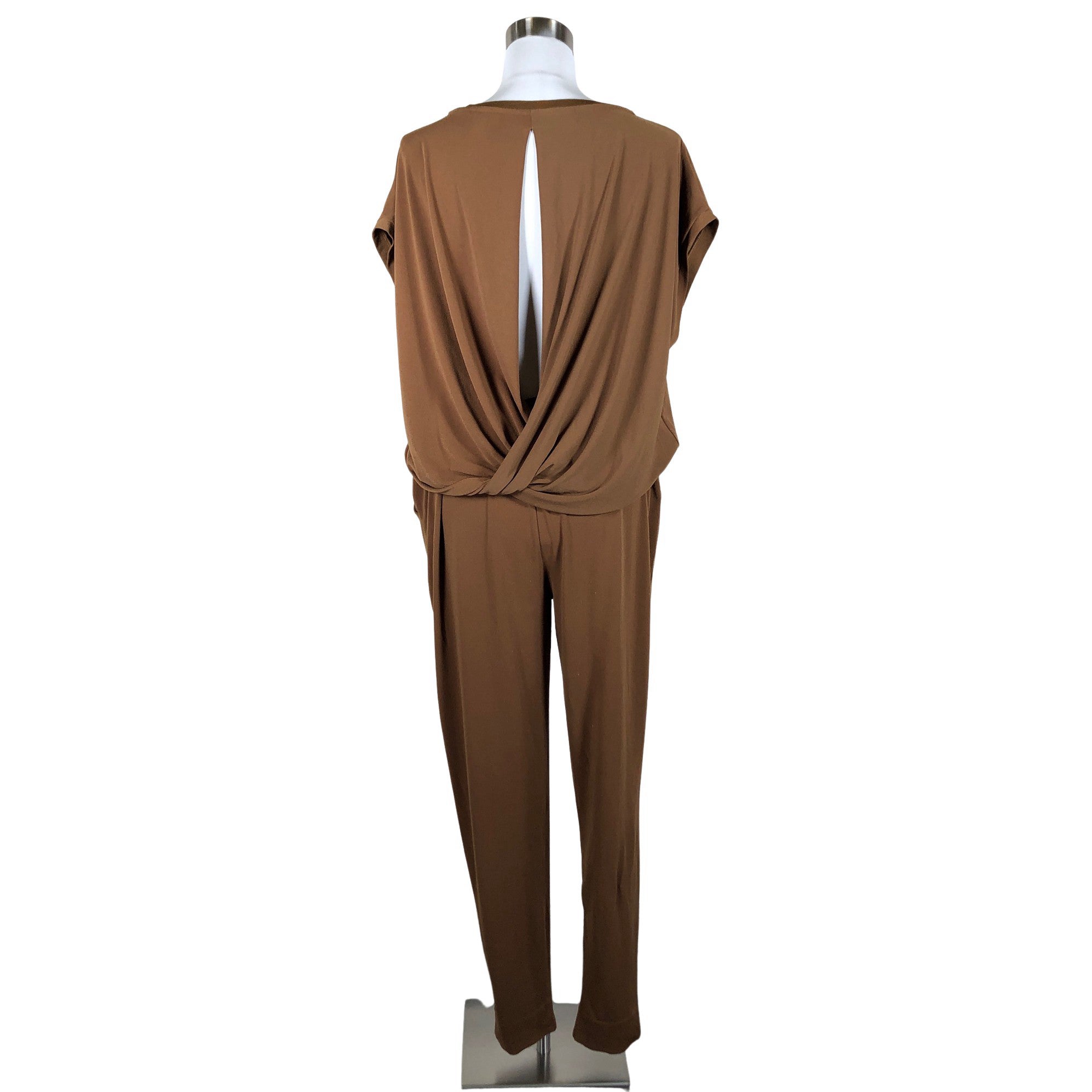 Women s by Malene Birger Jumpsuit size 40 Brown Emmy