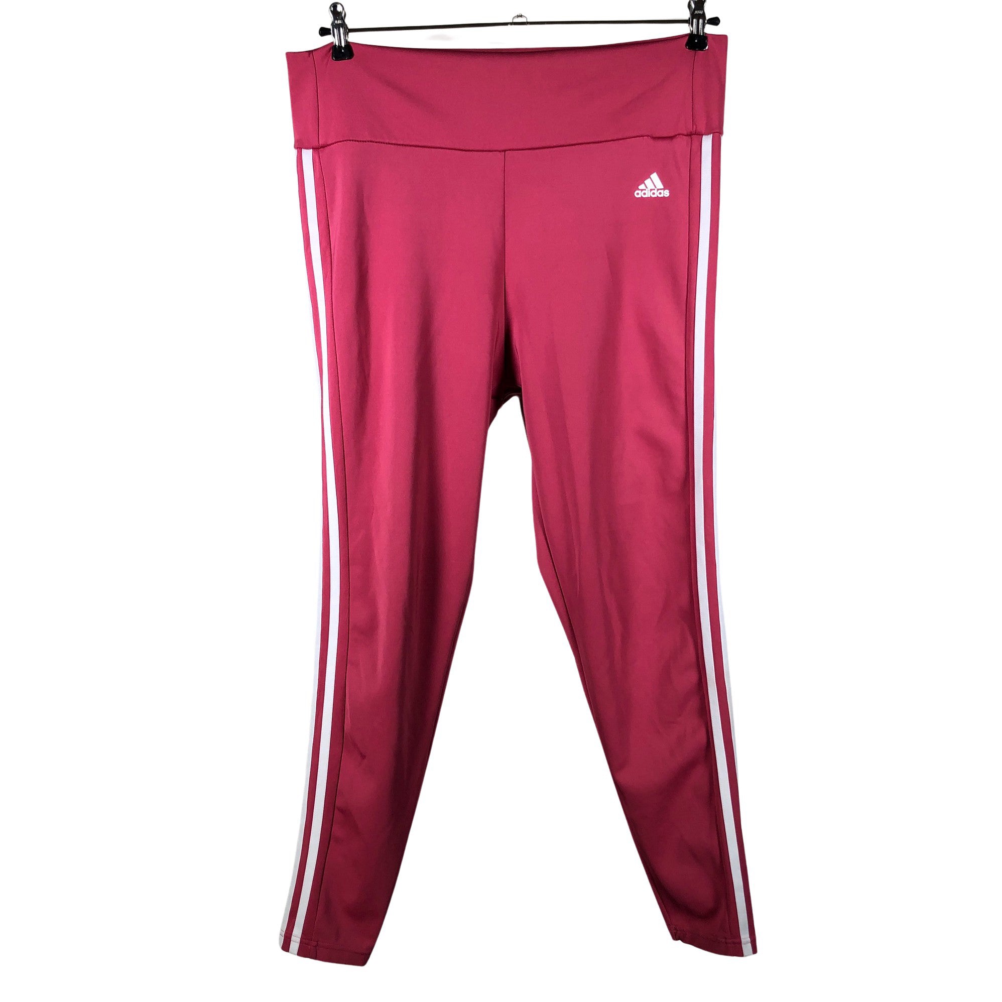 Adidas Pink Stripe Leggings Size Small