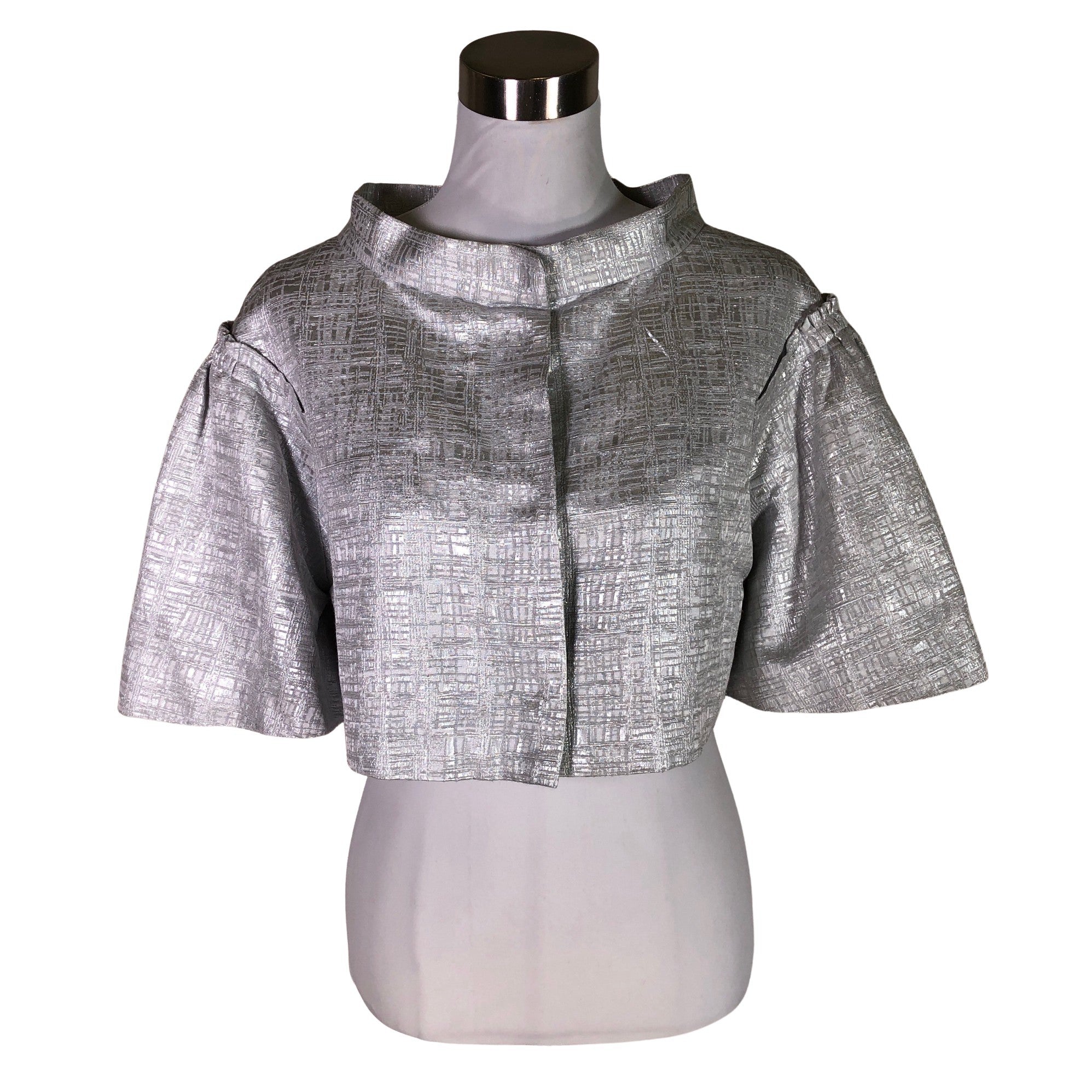 Women s by Malene Birger Dress jacket size 38 Silver Emmy