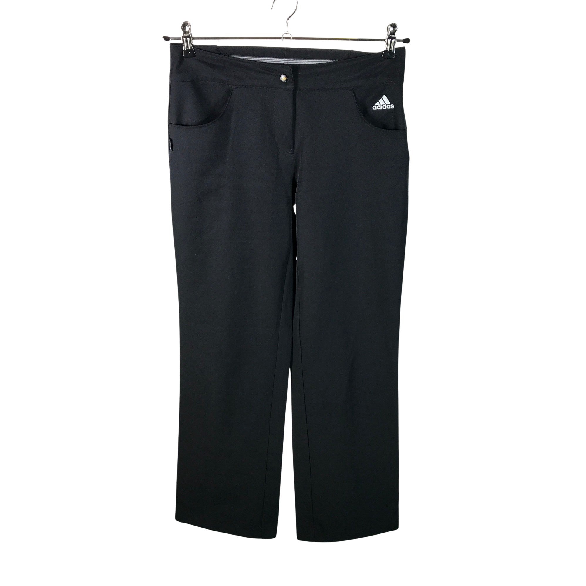 ADIDAS Boys Climalite Tracksuit Trousers Joggers 5-6 Years Black Polyester  | Vintage & Second-Hand Clothing Online | Thrift Shop