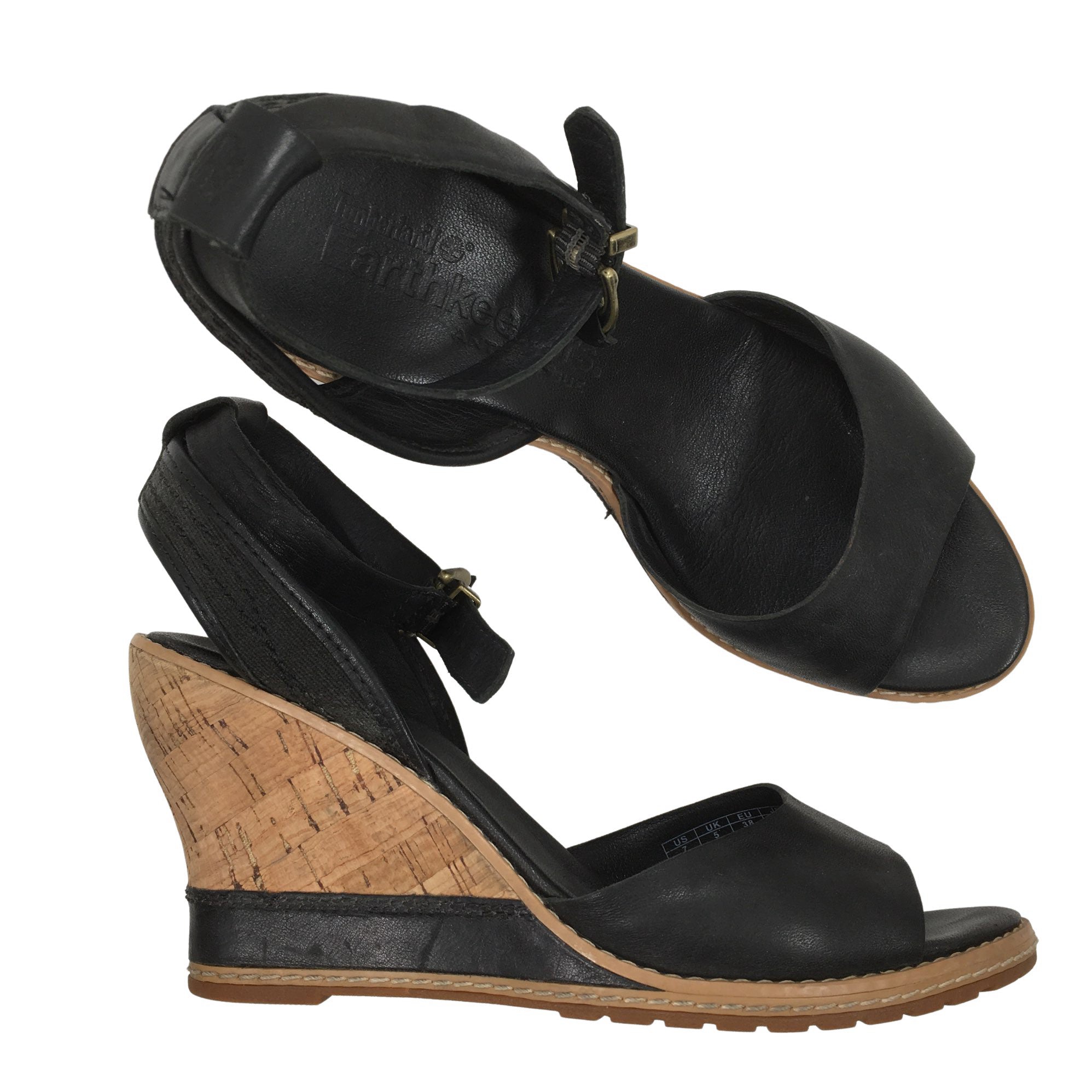 schattig De vreemdeling Karakteriseren Women's Timberland Wedge sandals, size 38 (Black) | Emmy