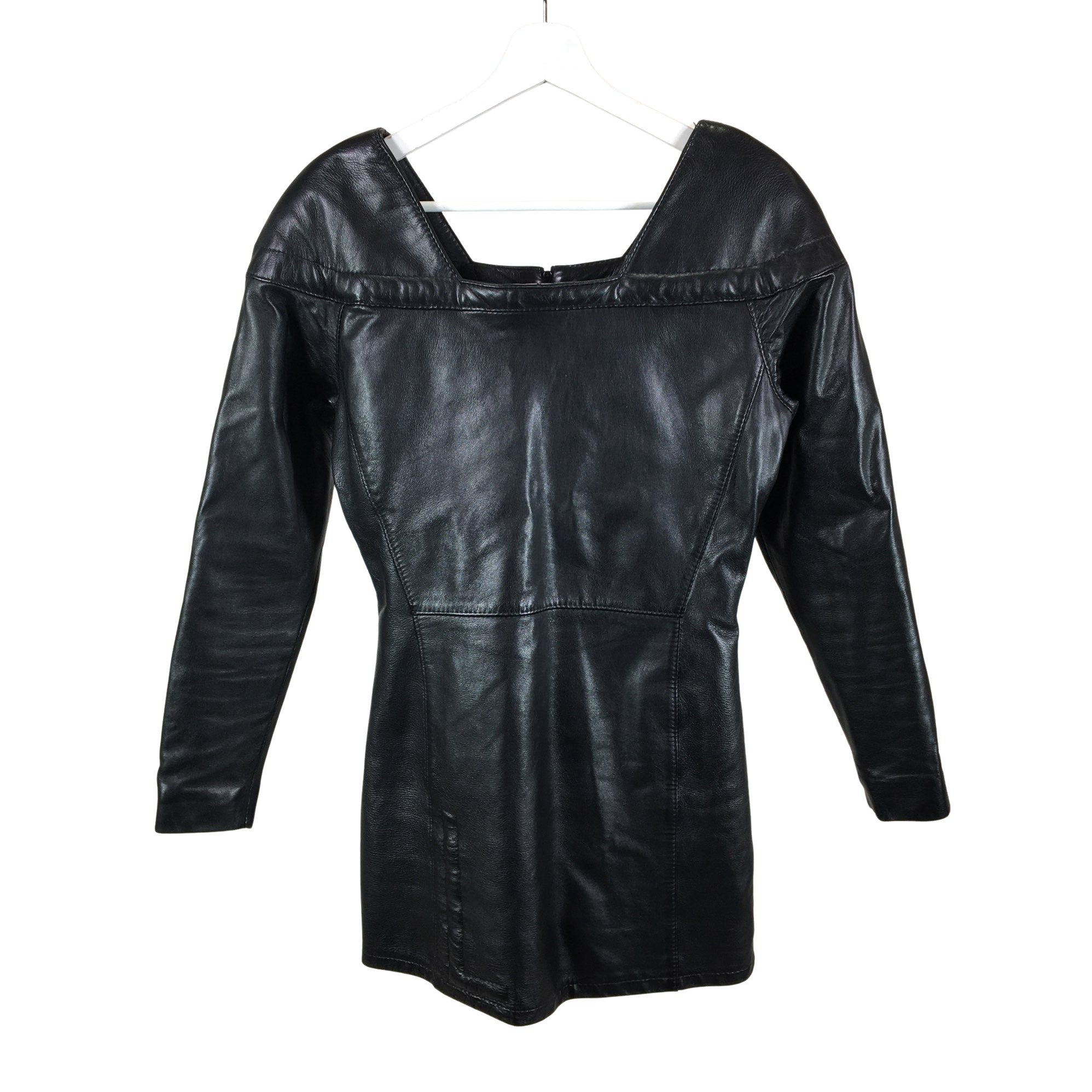 Women's Kari Lepistö Leather Blouse, size 36 (Black) | Emmy