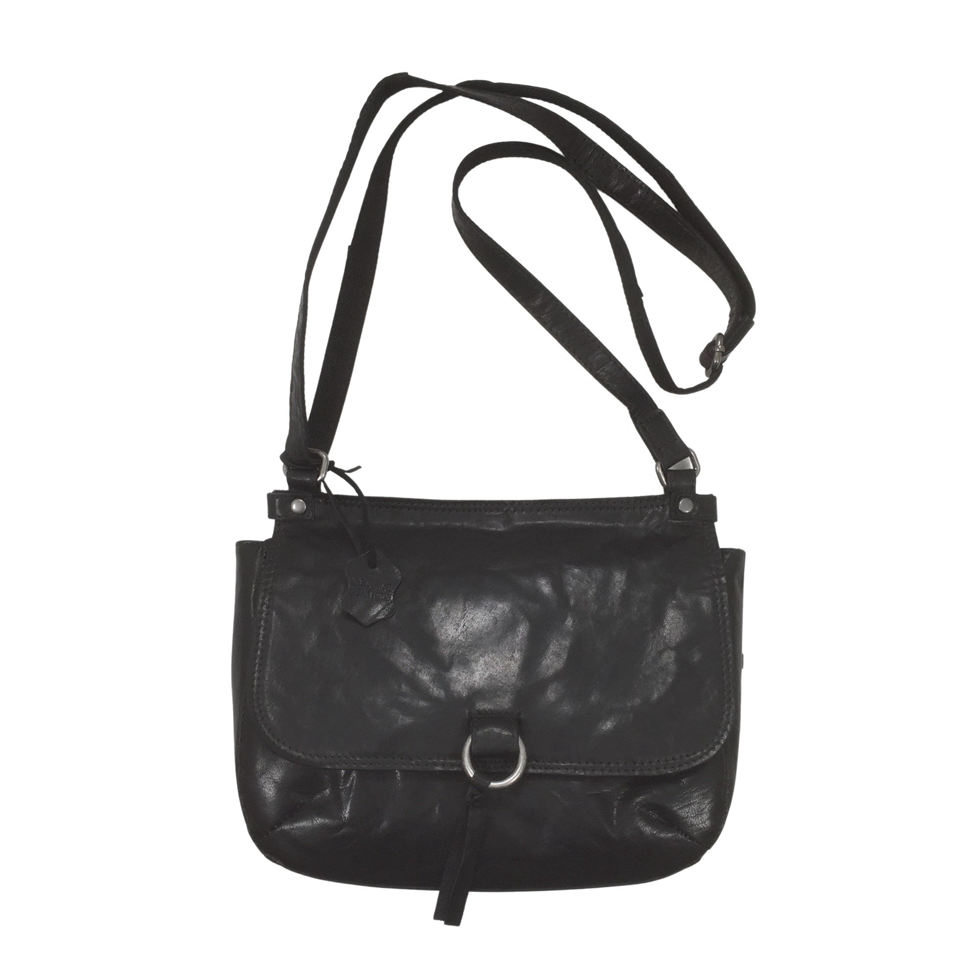 Women's Spikes & Sparrow Shoulder bag, size Midi (Black) | Emmy