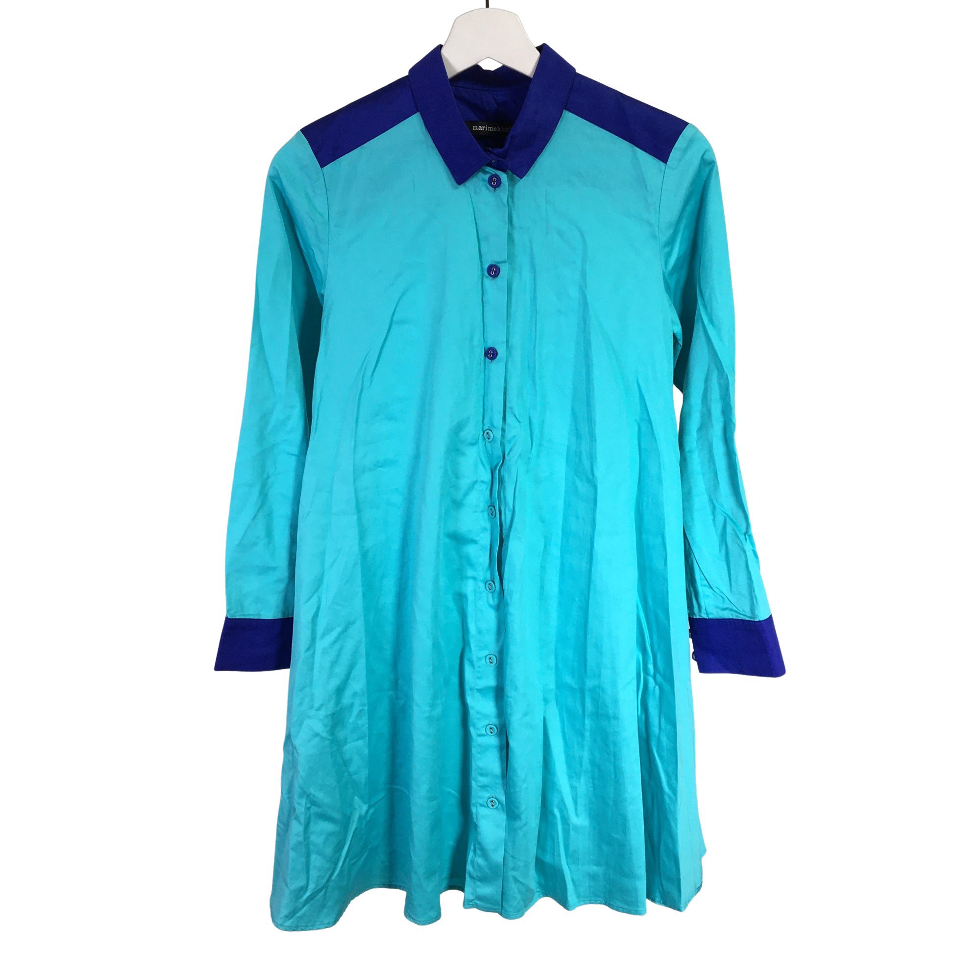 Women's Marimekko Tunic, size 34 (Turquoise) | Emmy