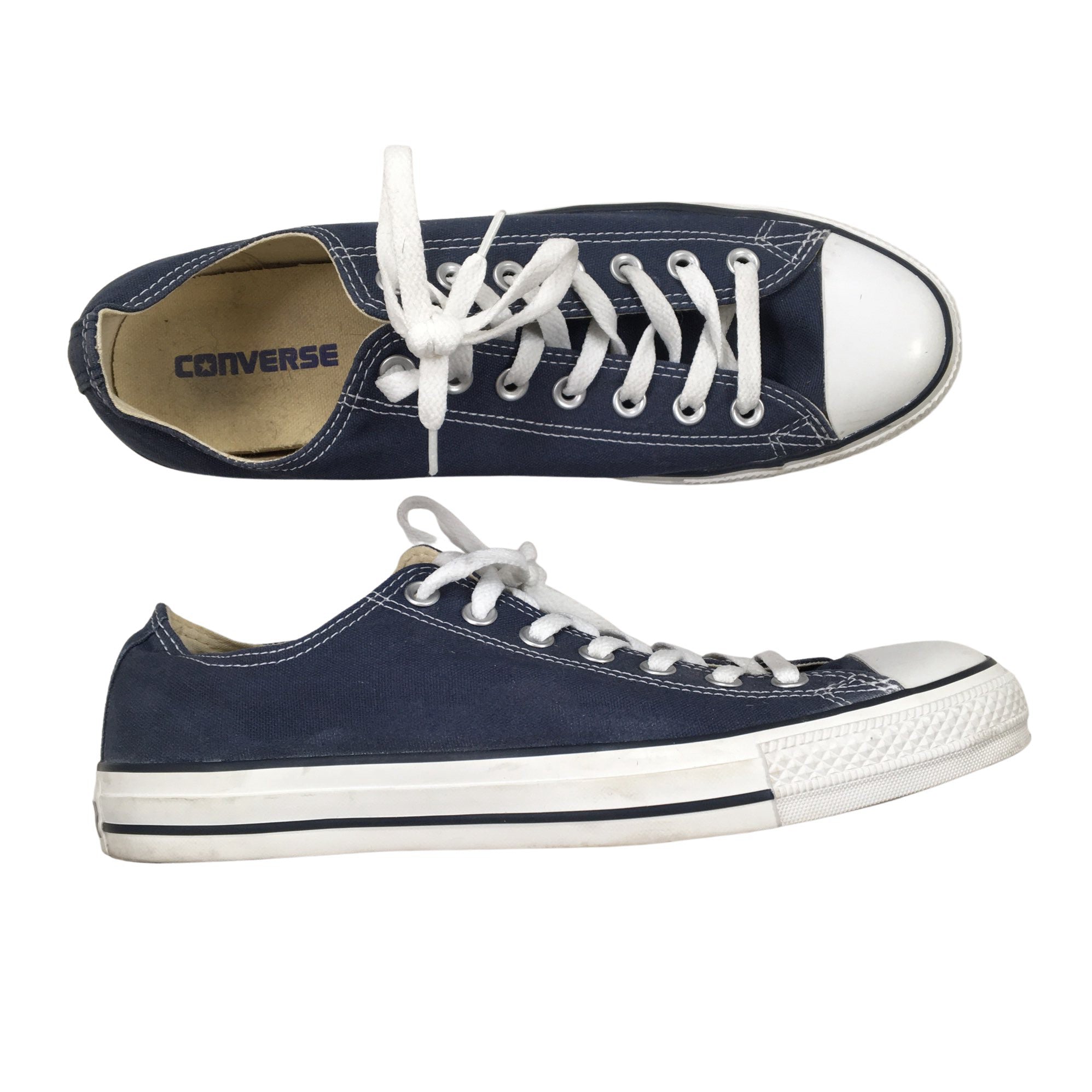 Mujer hermosa profesor robo Men's Converse Casual sneakers, size 43 (Blue) | Emmy