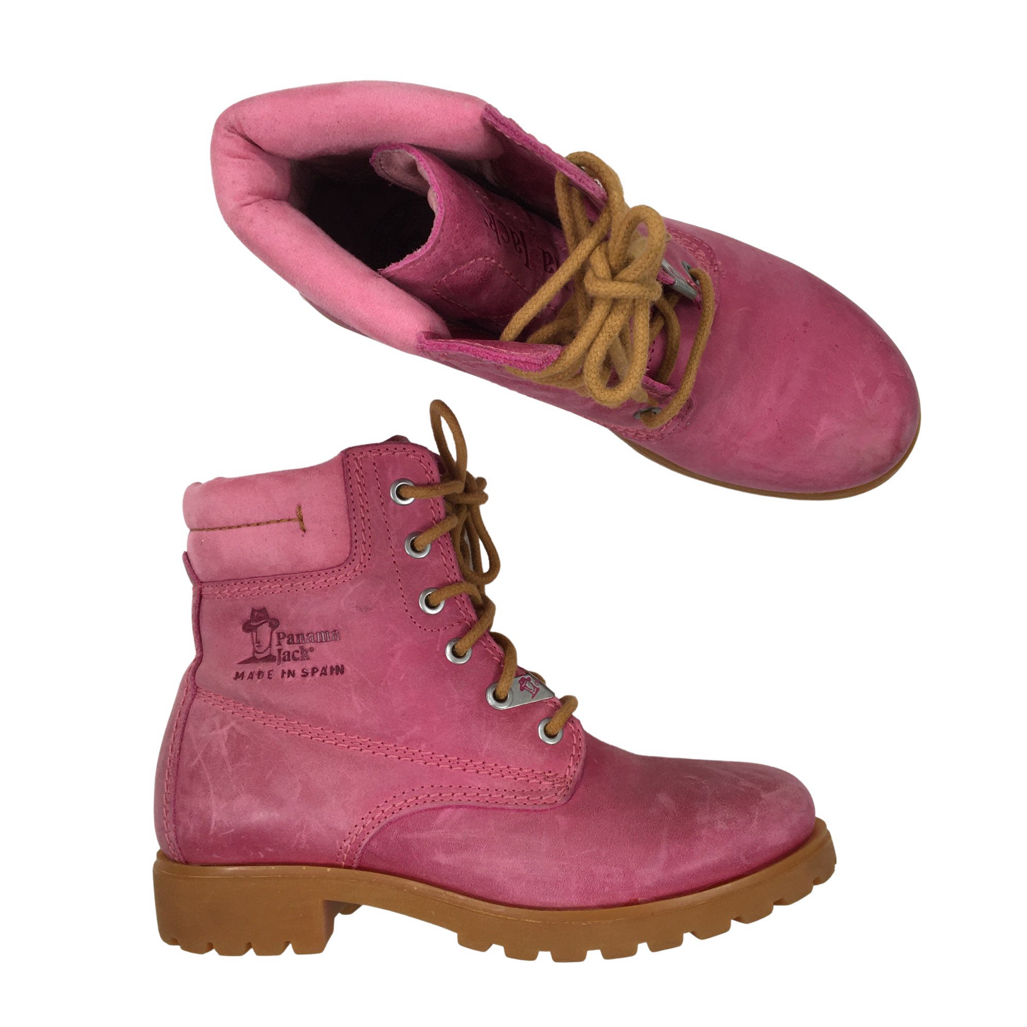 Janice Waar Broer Women's Panama Jack Ankle boots, size 36 (Pink) | Emmy