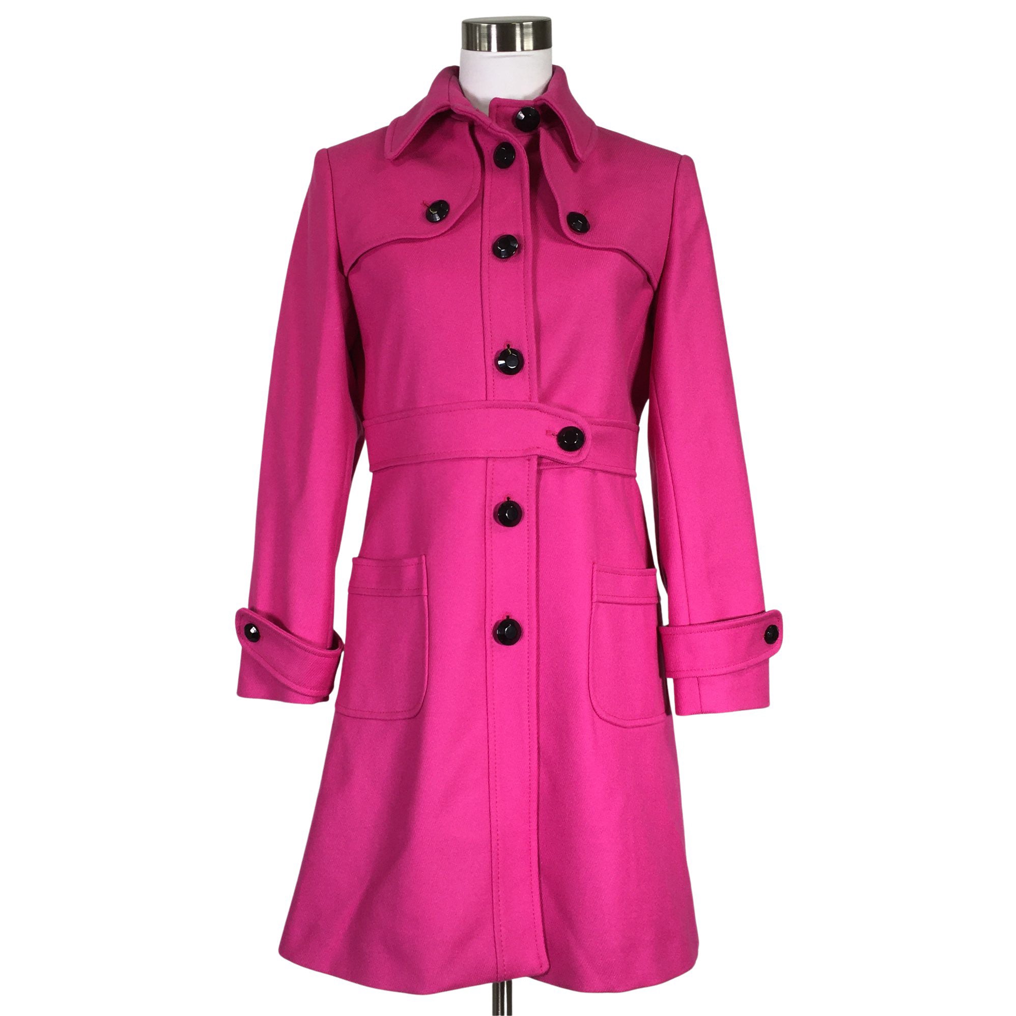 møl Arabiske Sarabo Hellere Women's Red Valentino Wool coat, size 40 (Pink) | Emmy