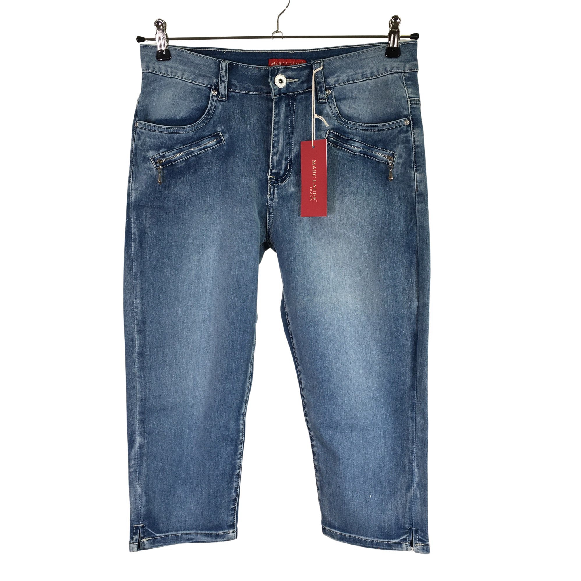 Buy Women 2 Button Denim jeans capri Online at Best Prices in India -  JioMart.